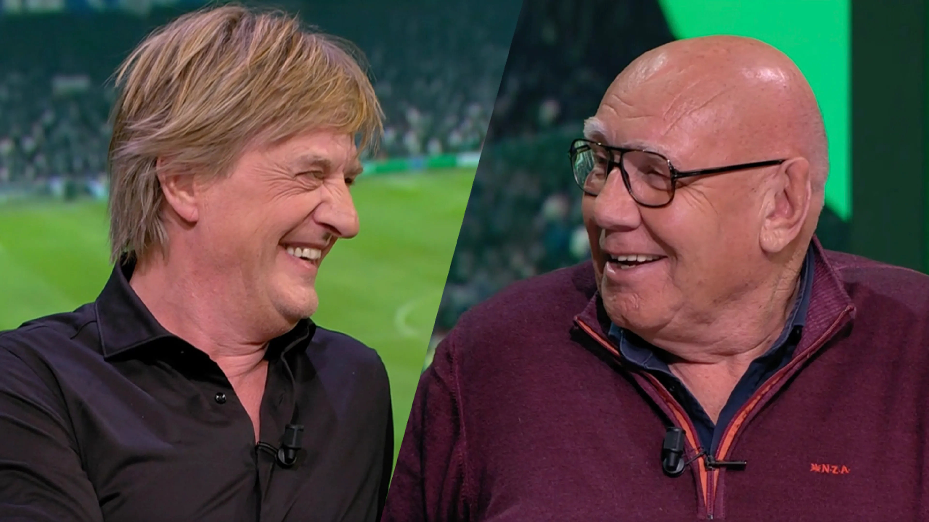 Wim dolt met Kees Jansma in de rust: 'Dit is zo ongelooflijk!'