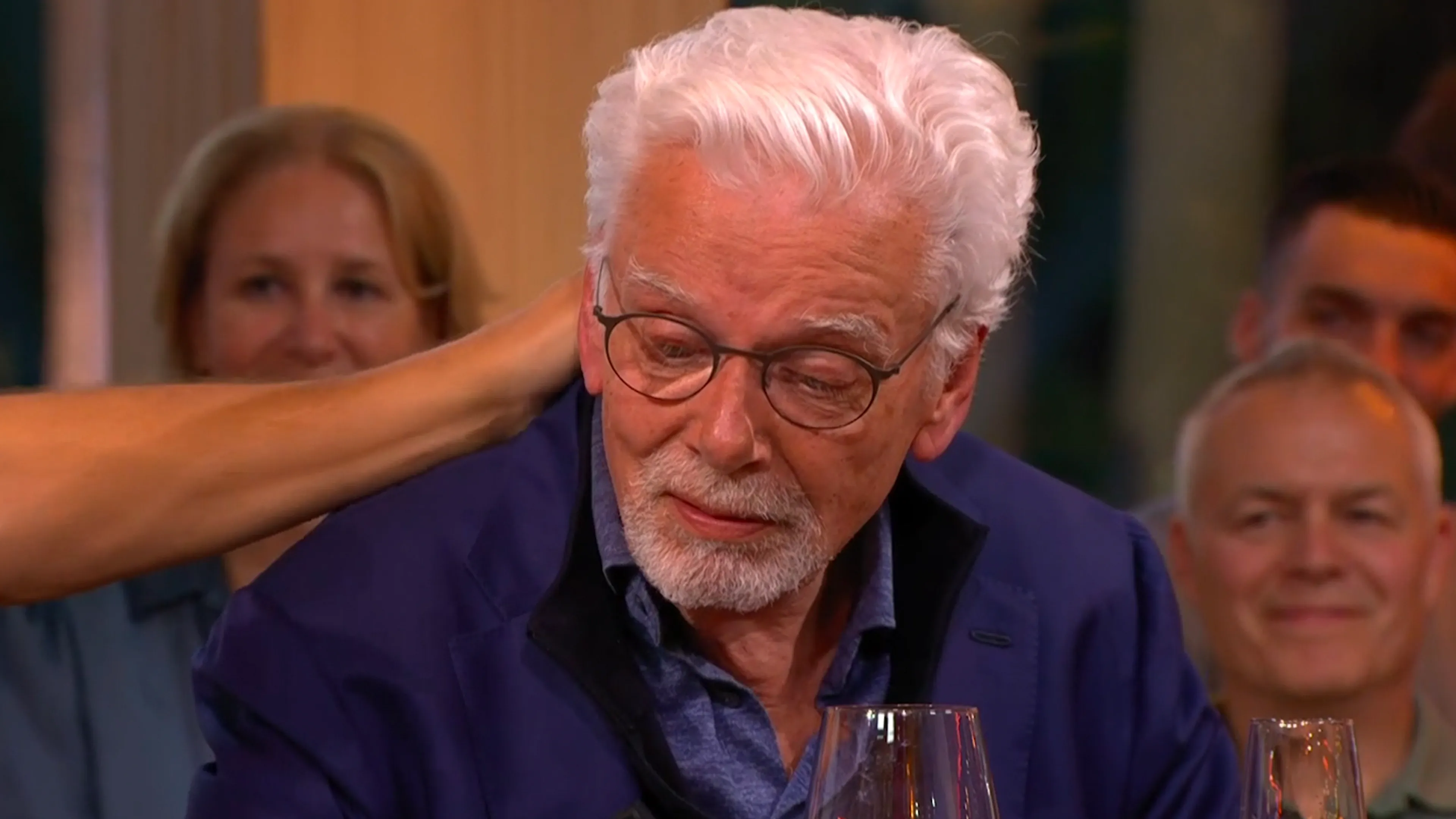 Sander de Kramer slaat arm om Jan Slagter heen: ‘Ze hebben uitstekende antidepressiva tegenwoordig’