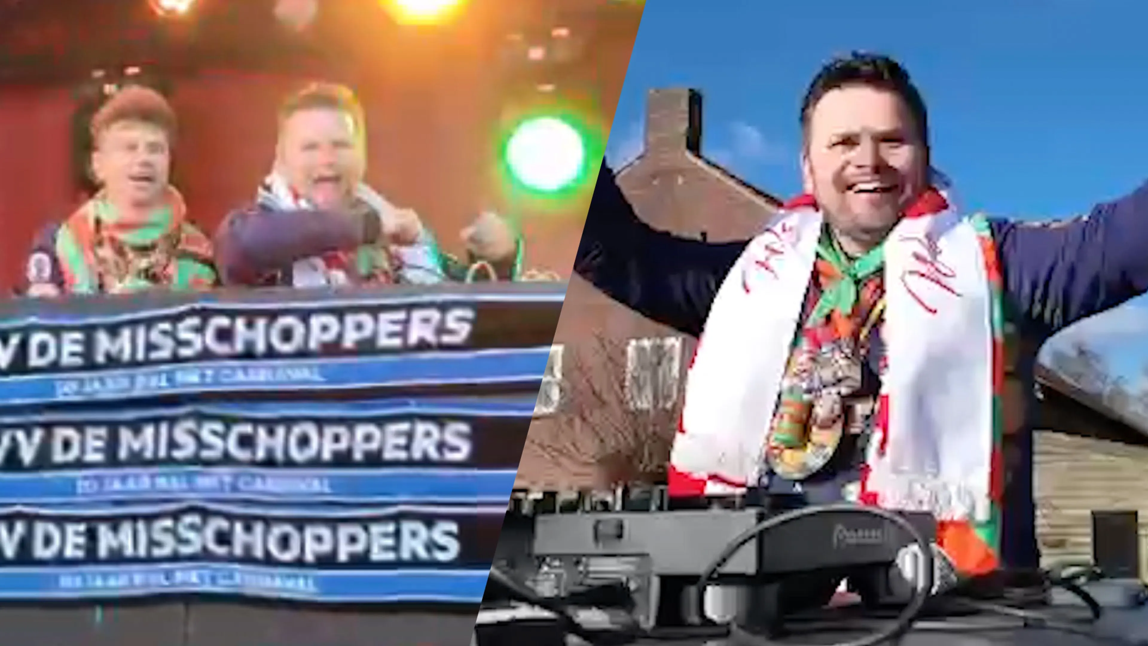 Héérlijke beelden van Thomas van Groningen met dj-act Lanterfantje tijdens carnaval! 