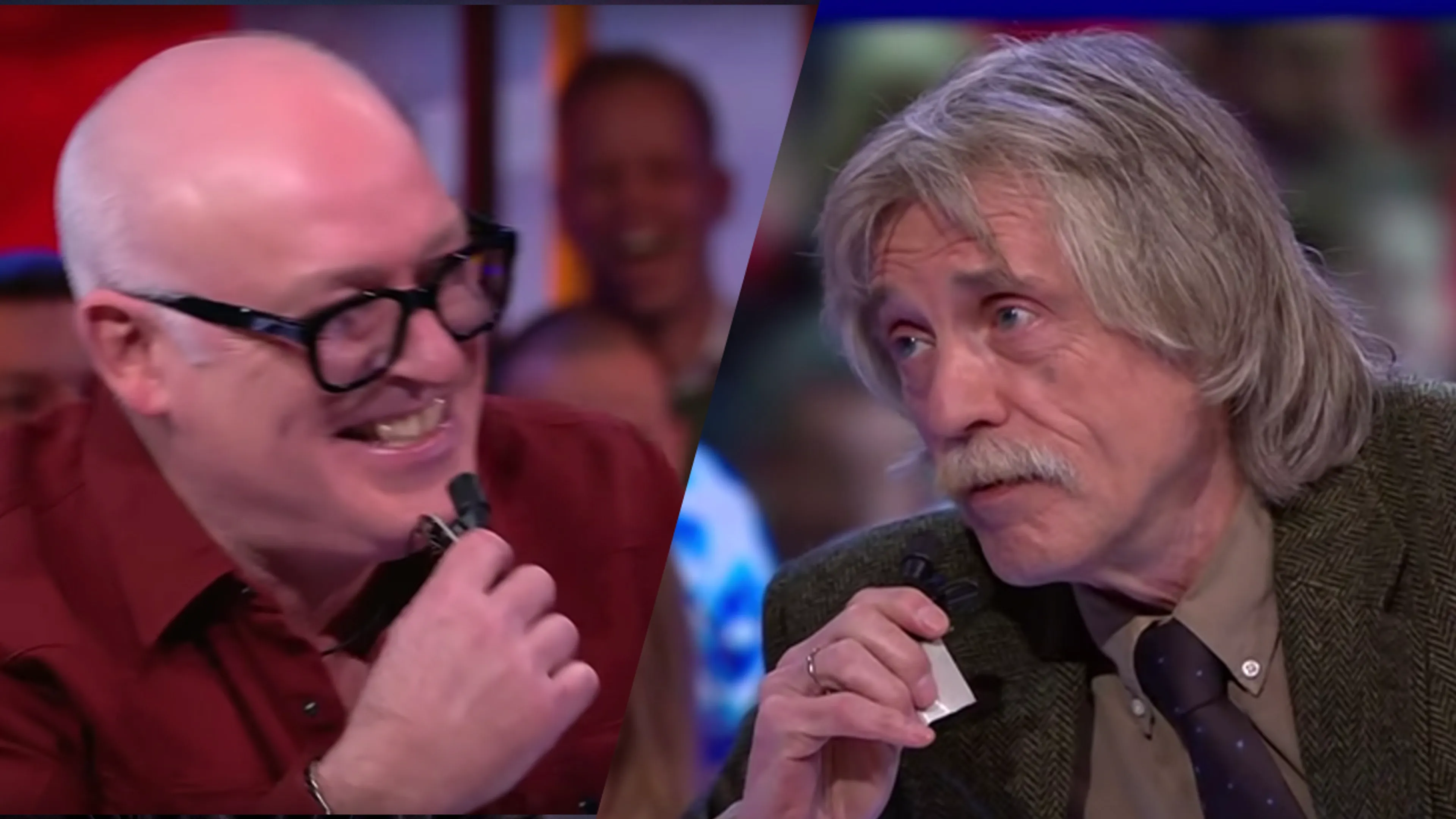 CLASSIC: René en Johan trekken microfoontjes los