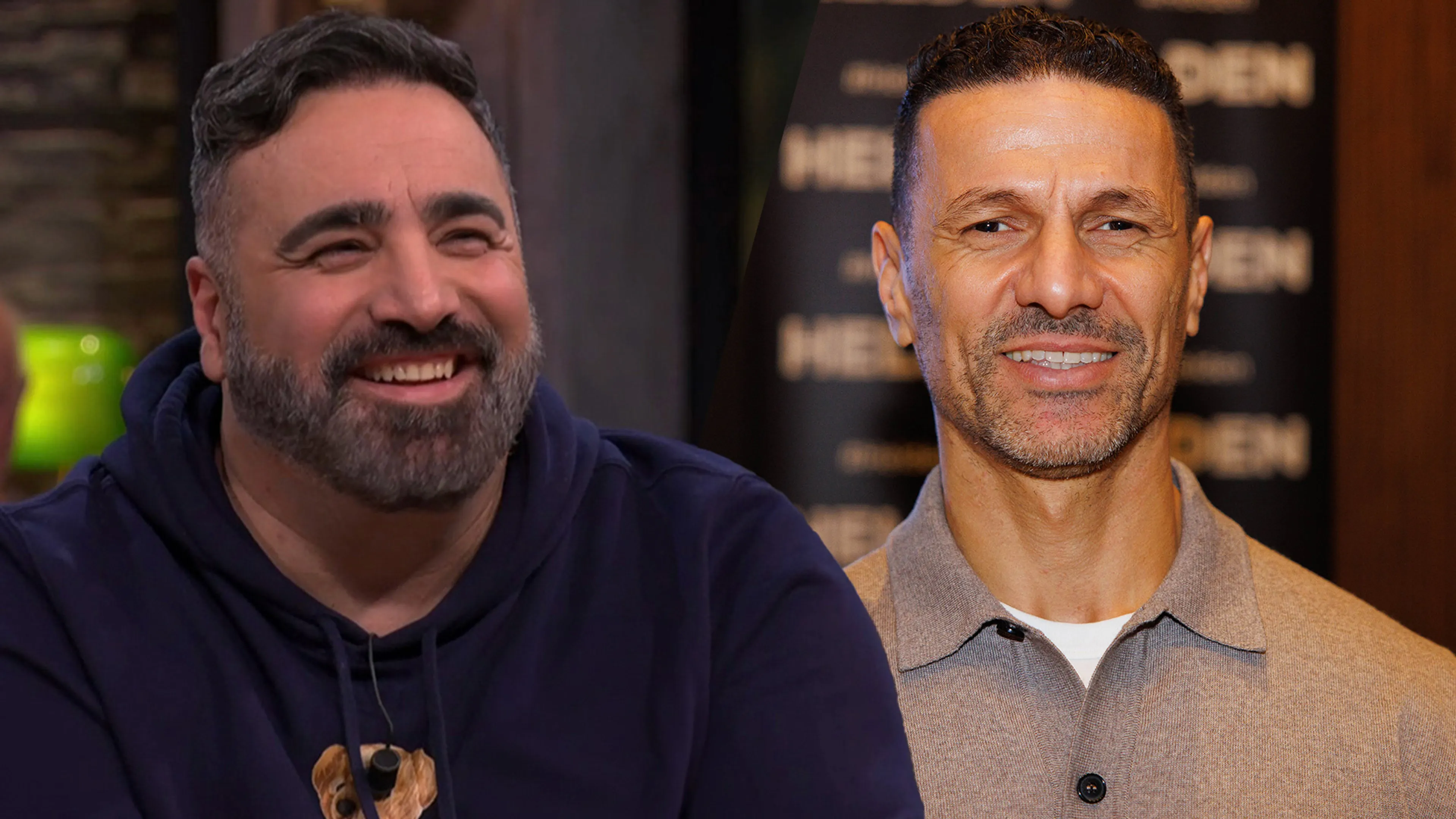 Sinan Can en Khalid Boulahrouz zondag te gast bij Het Oranje Café