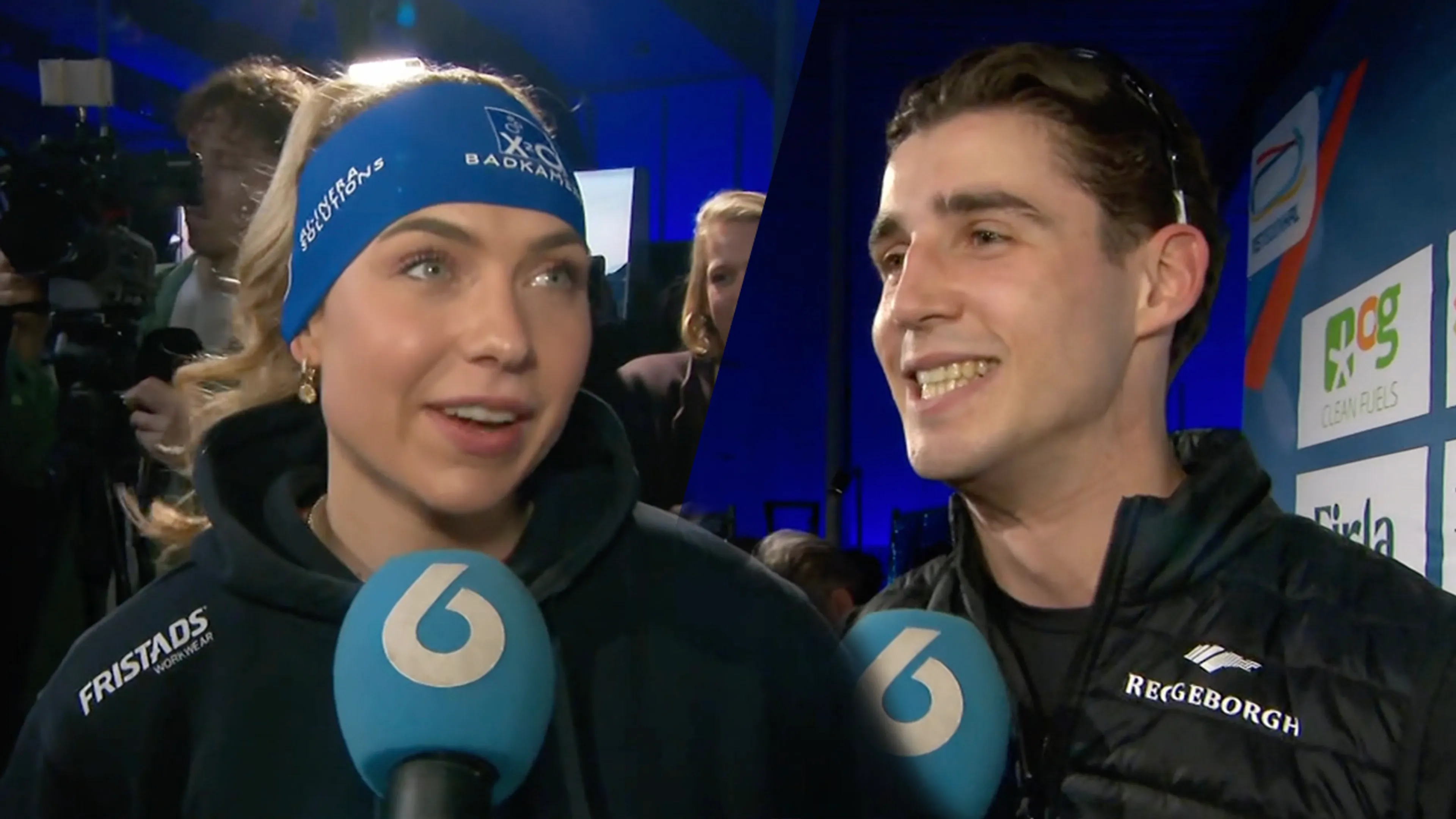 Jenning de Boo na verloren schaatsclash tegen Joy Beune: 'Dat doet wel pijn aan het mannelijke ego!'