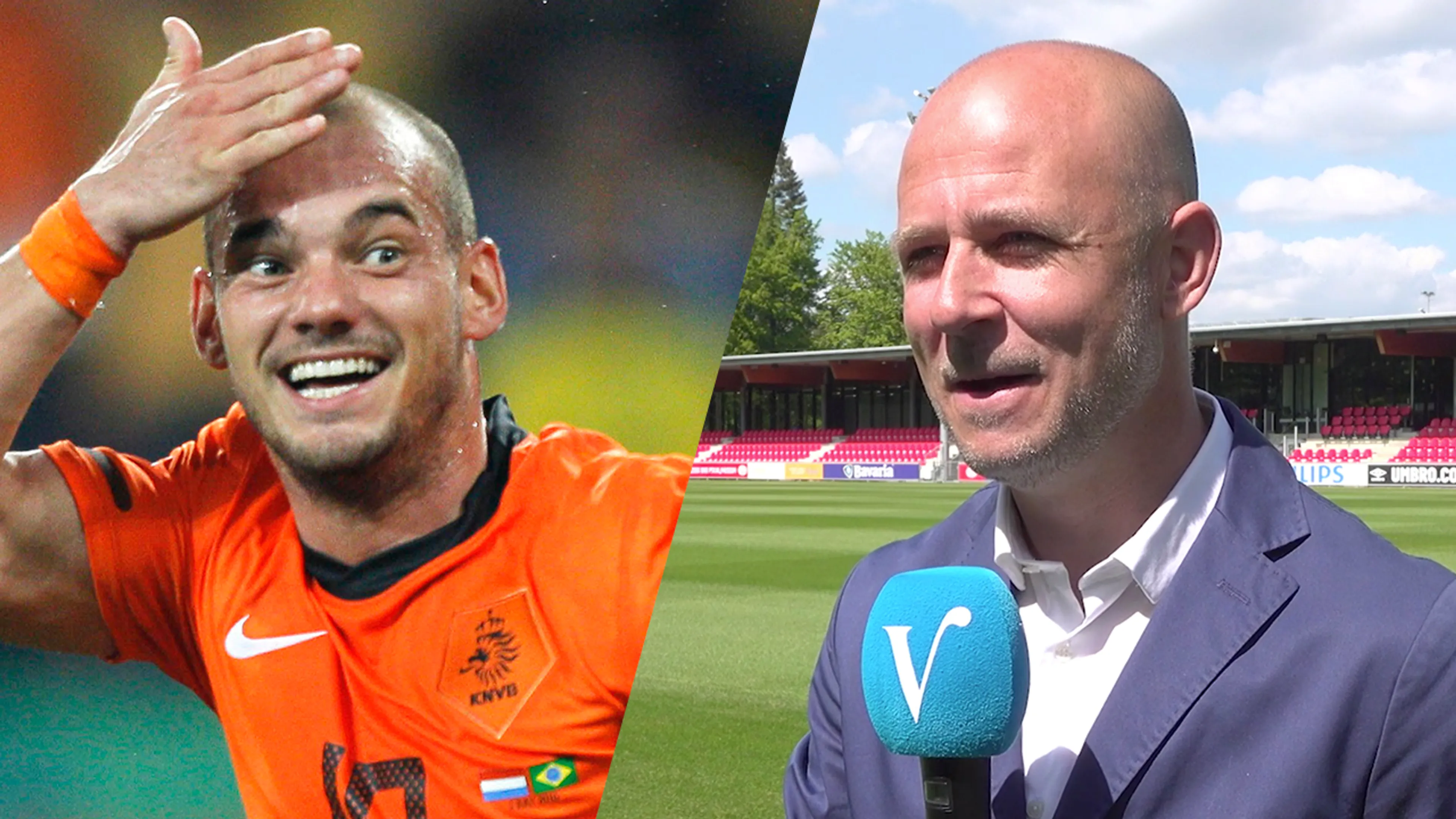 Slegers geïntrigeerd door Sneijder: ‘Heel veel highs en bekende vrouwen’