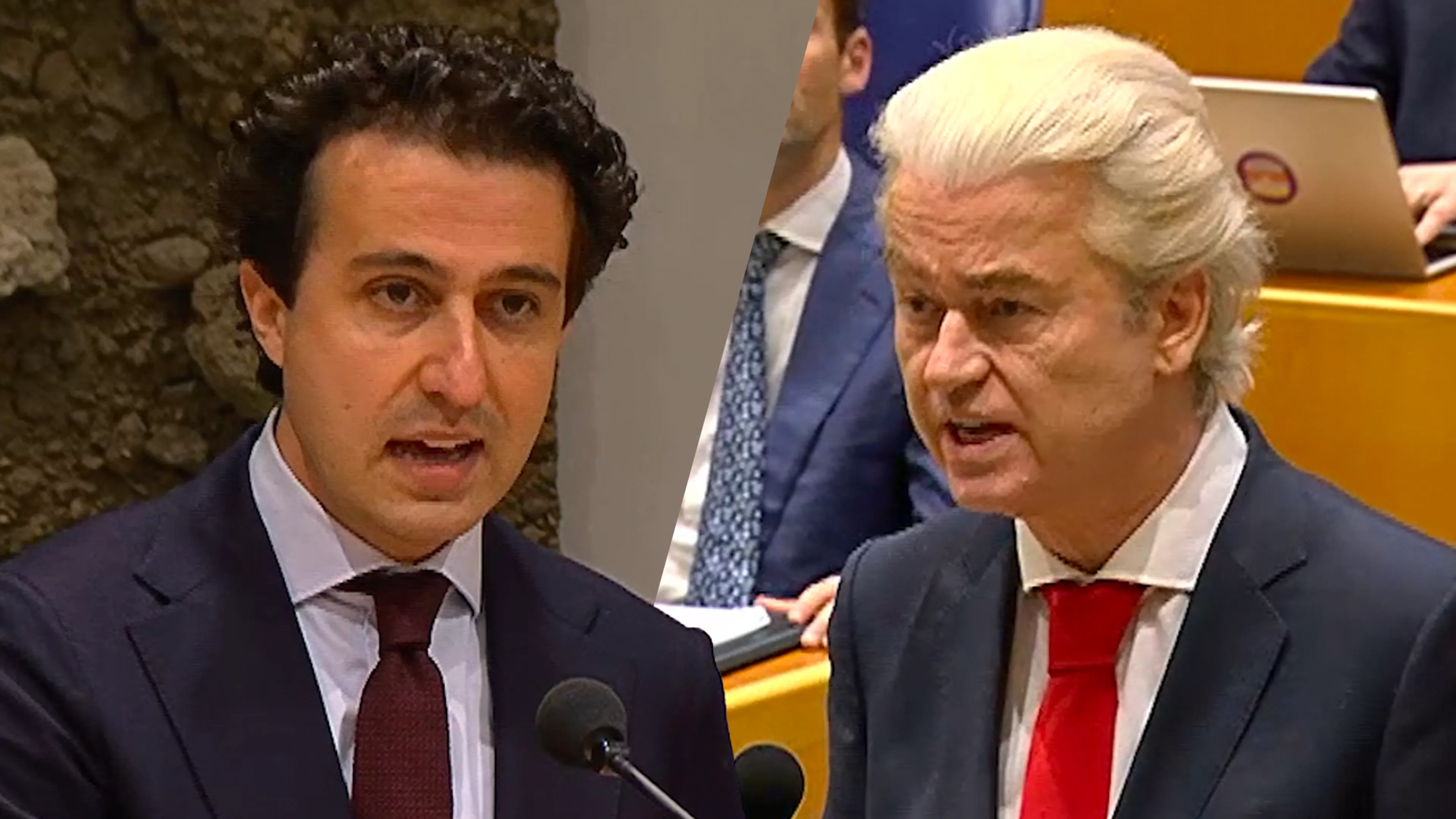 Jesse Klaver en Geert Wilders in debat over Midden-Oosten: 'U spreekt als de ayatollah's!'