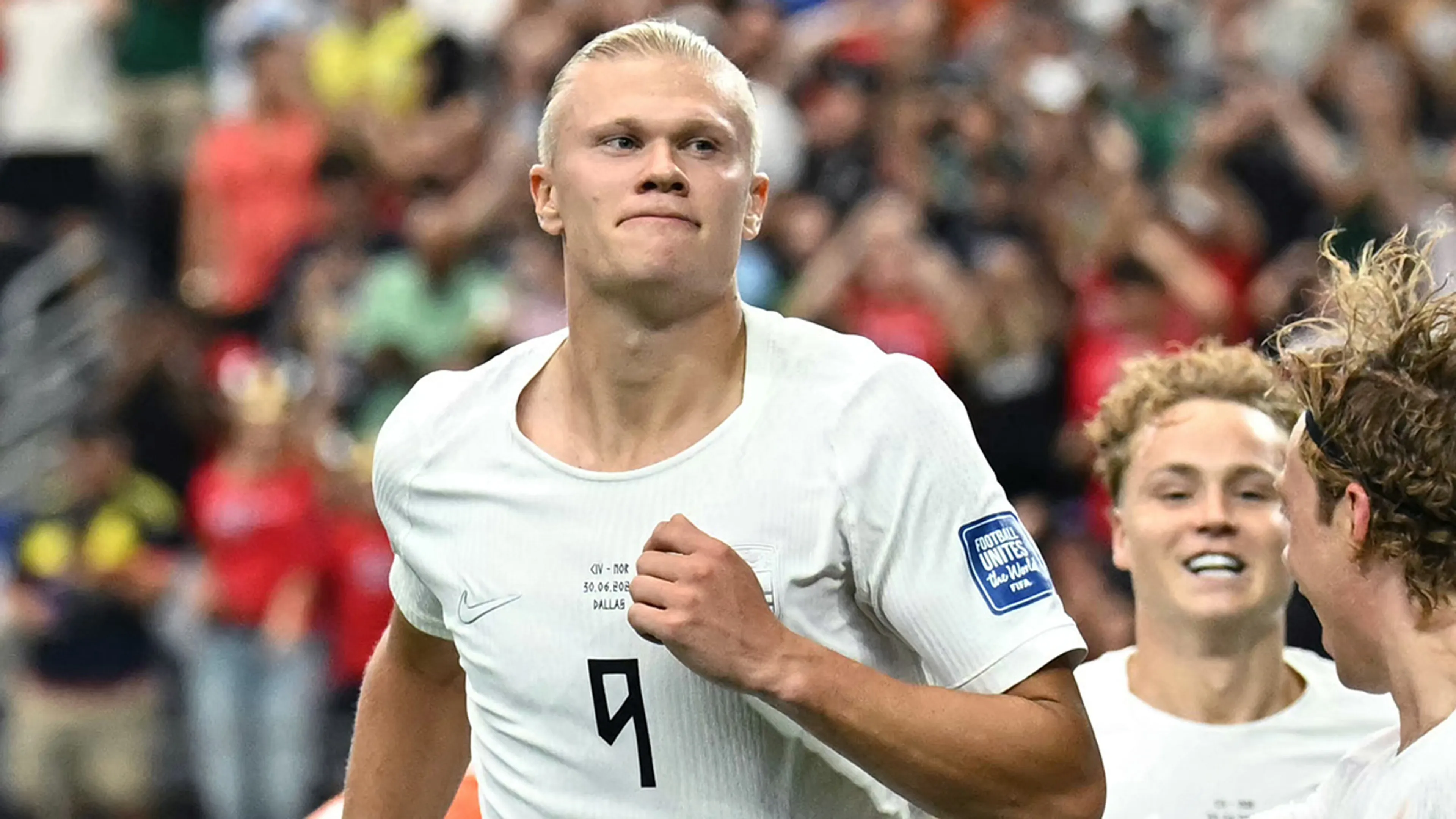 Late treffer Haaland bezorgt Noorwegen WK-overwinning op Ivoorkust