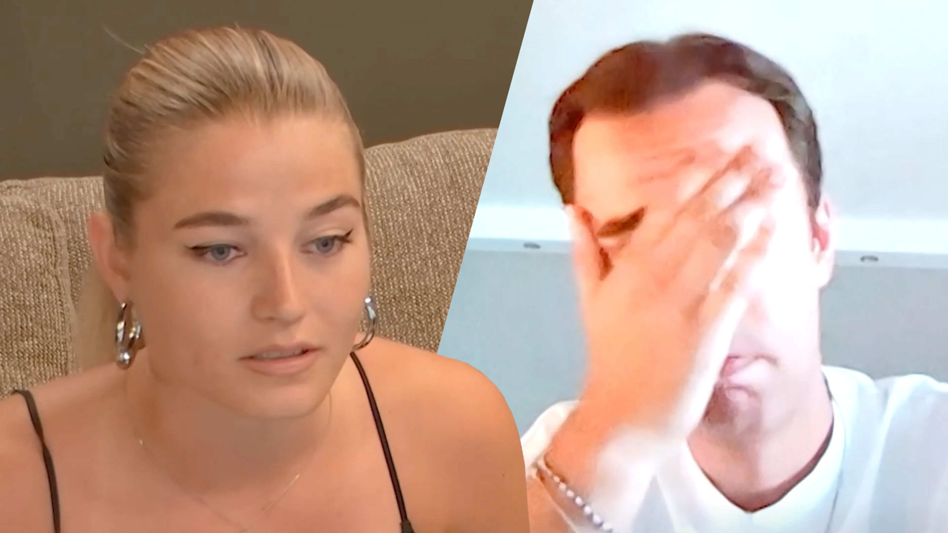 Vriend van flirtende Anouk in De Bondgenoten emotioneel: 'Ik wil dat je naar huis komt!'