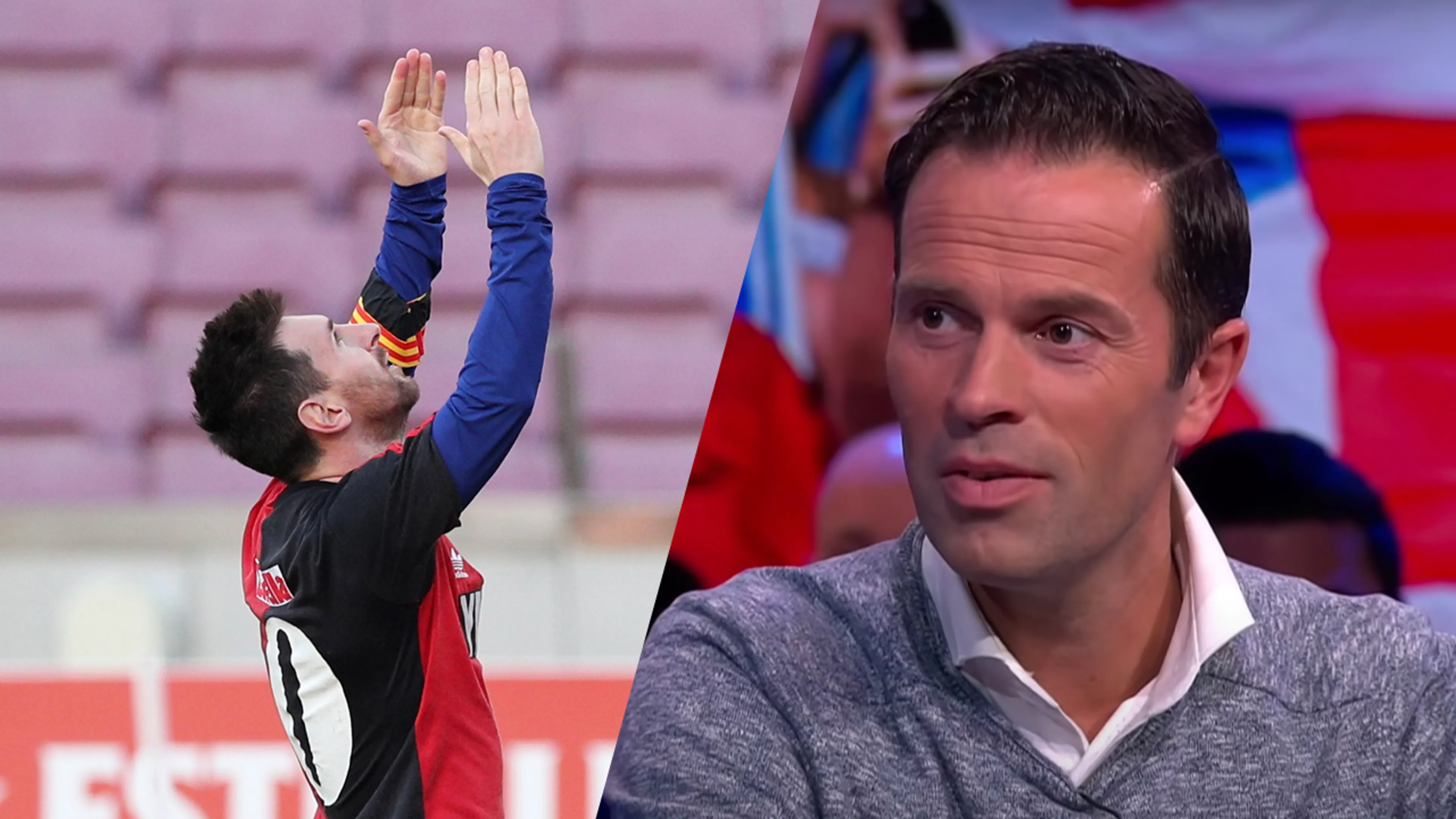 Bas over gele kaart Messi na eerbetoon: 'Zou spontaan een vlieg in mijn ogen zijn gevlogen'