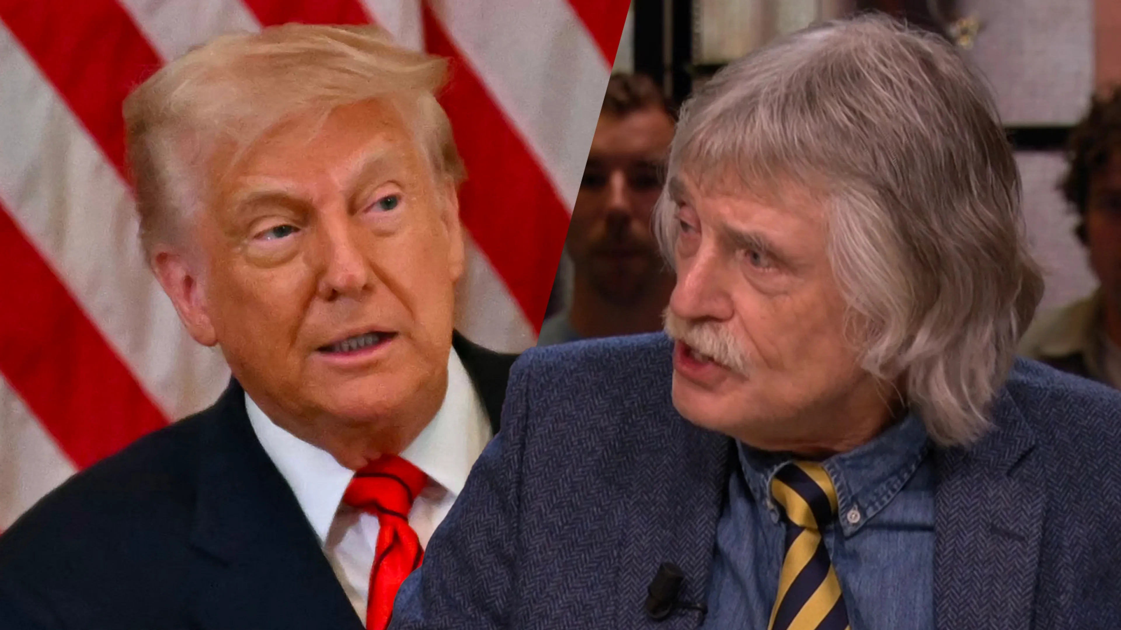 'Dat is de enige manier om meneer Trump af te stoppen!'