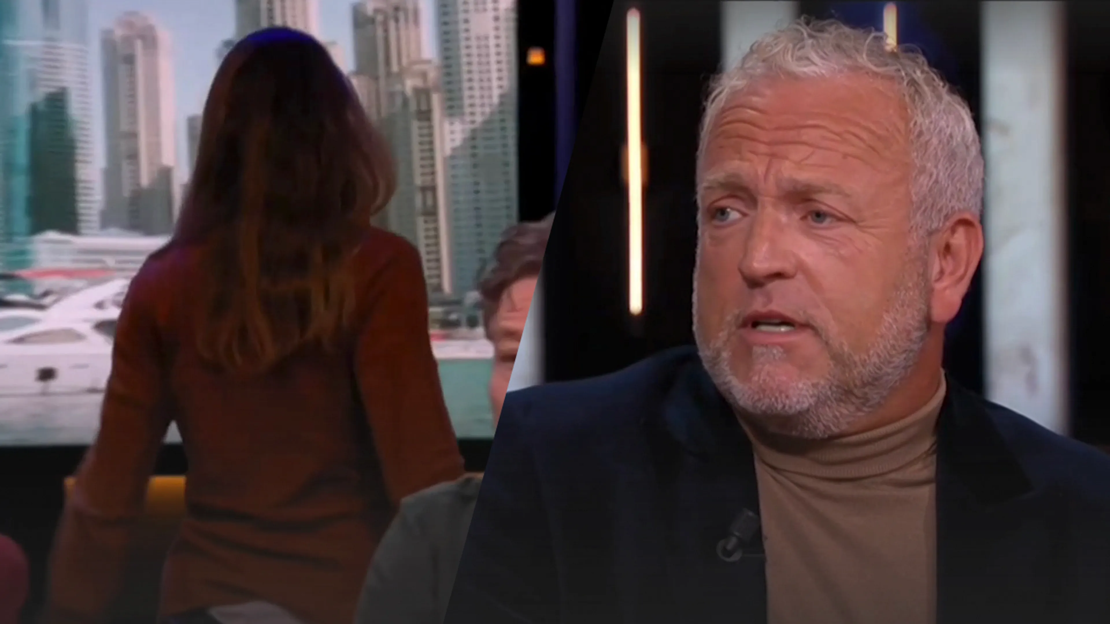 Tafelgast verlaat uitzending Op1 na uitspraken Gordon: 'Ik vertrek'