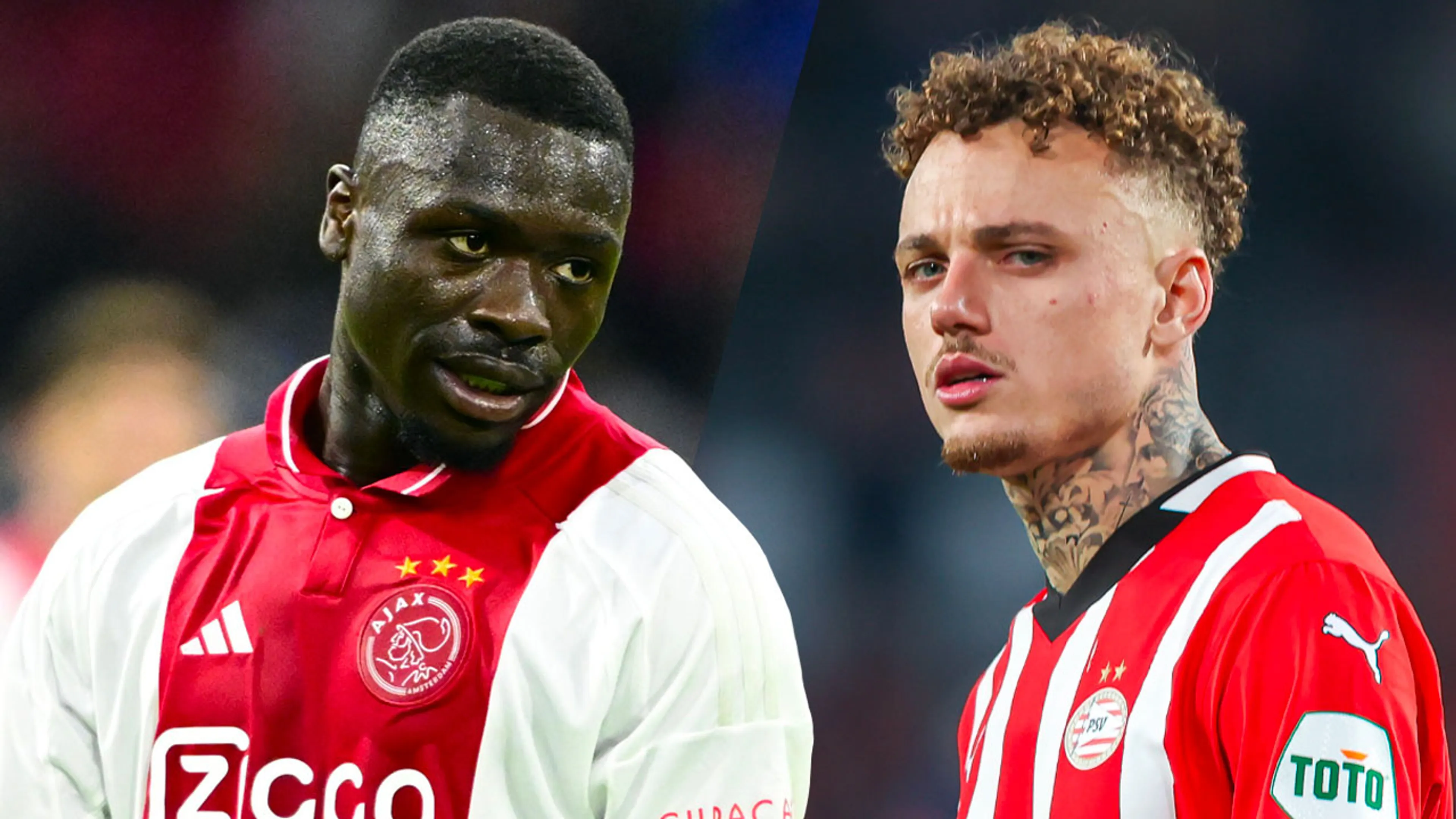 Dit zijn de opstellingen van PSV en Ajax! 