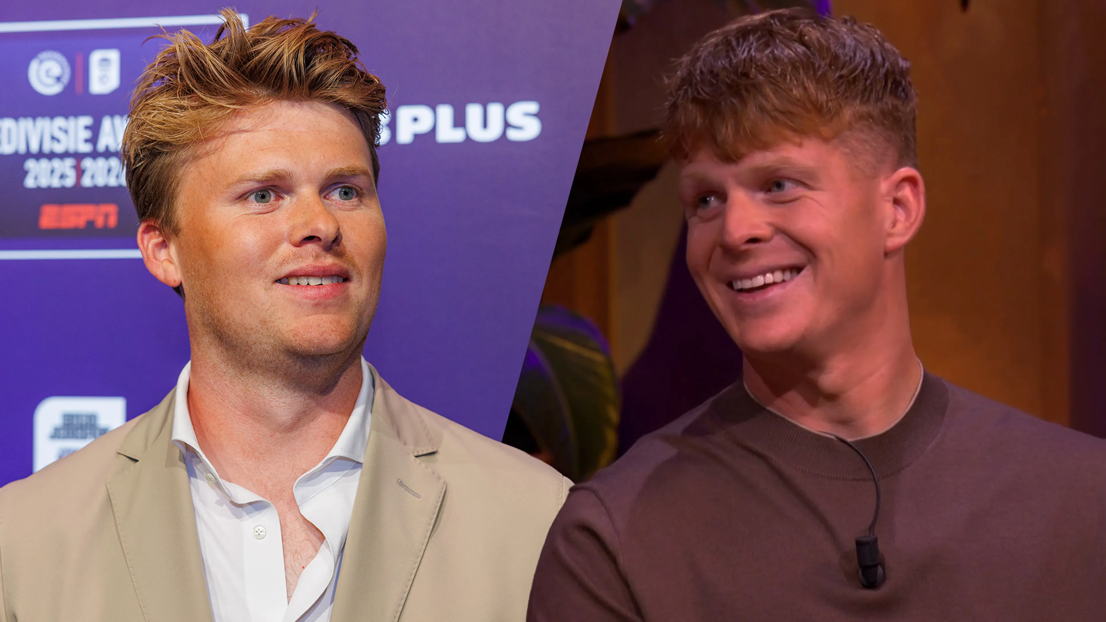 Wouter Bouwman en Ronald Koeman Jr. dinsdag te gast bij Het Oranje Café