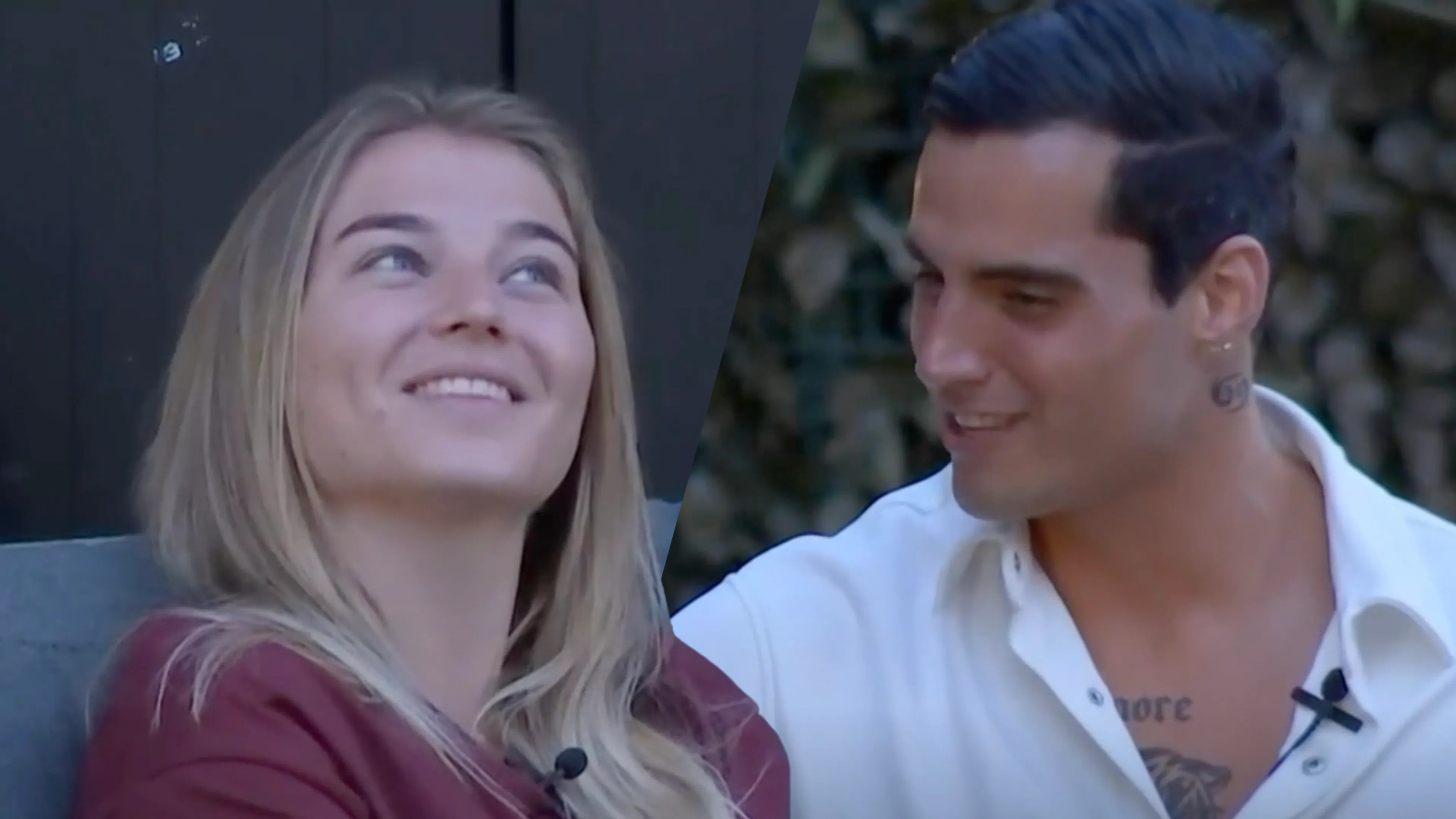 Vriend van Anouk reageert op geflirt met Diederik in De Bondgenoten