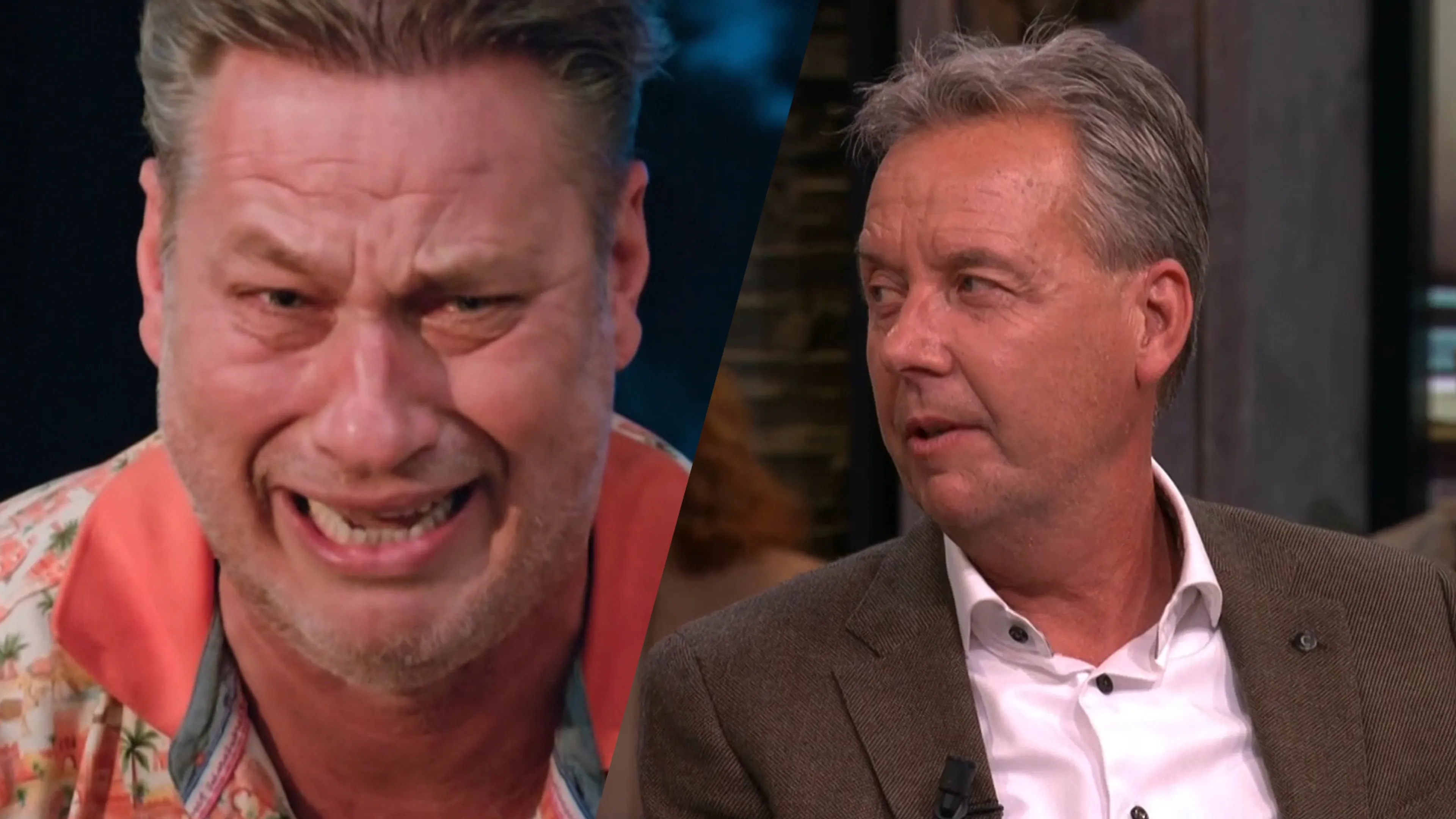 Valentijn Driessen niet onder indruk van huilende Sander de Kramer in Het Zwaard van Damocles: ‘Dramaqueen!'