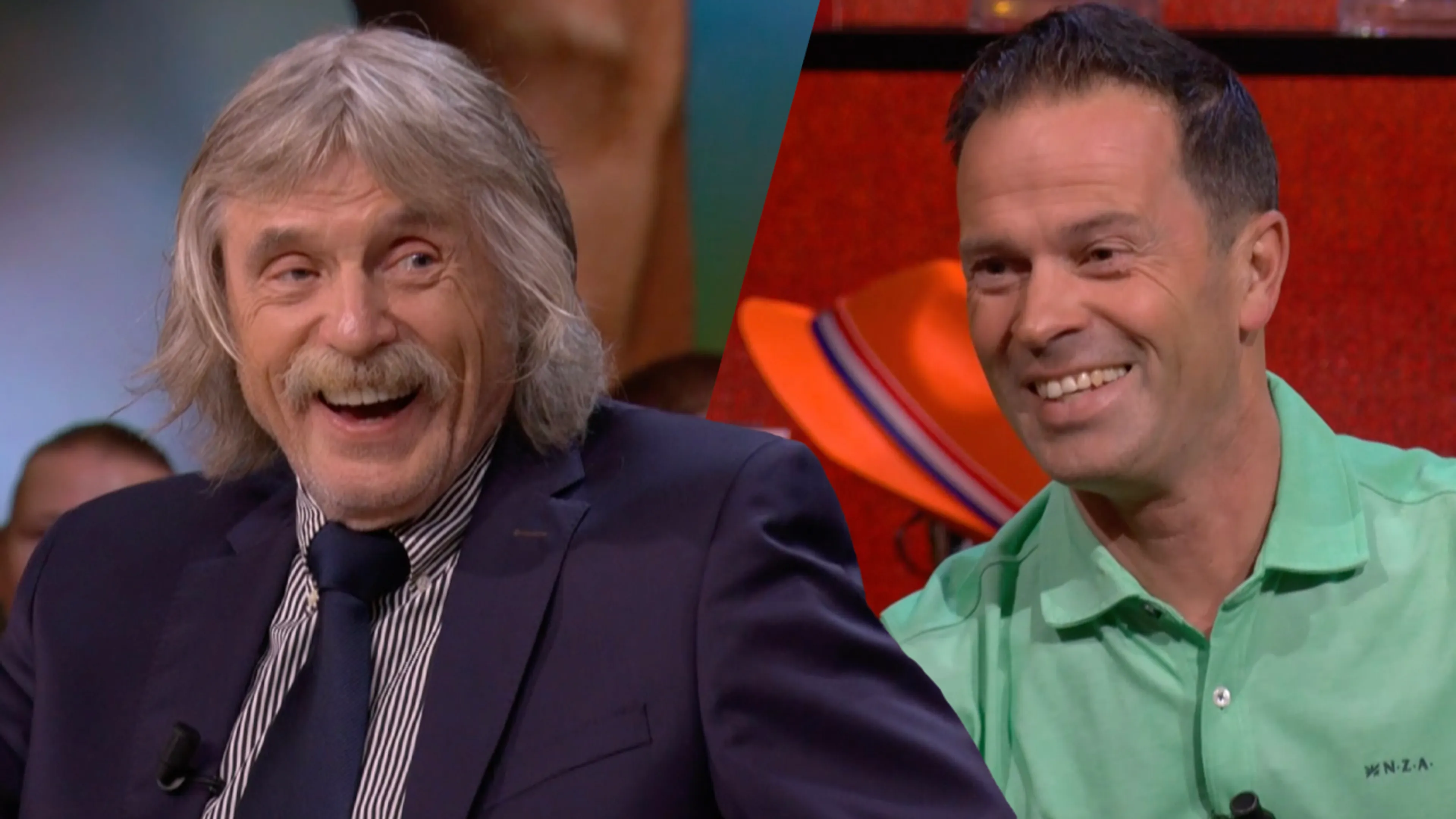 Johan dolt met Bas Nijhuis: 'Doen ze dat bij eerste divisie-wedstrijden ook, dan?'