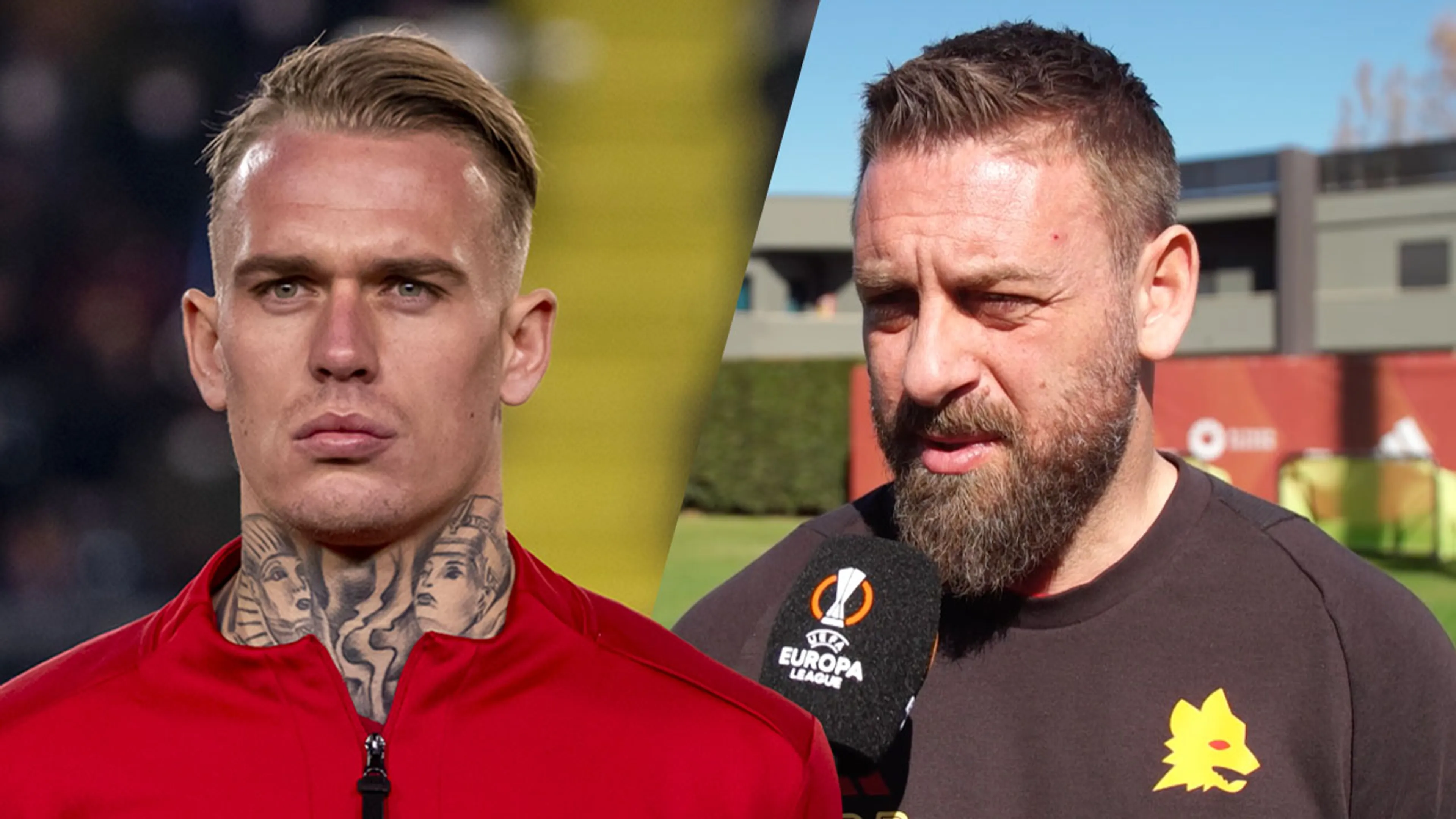 De Rossi: ‘Als Karsdorp gefocust is, is hij een van de beste rechtsbacks van Europa’