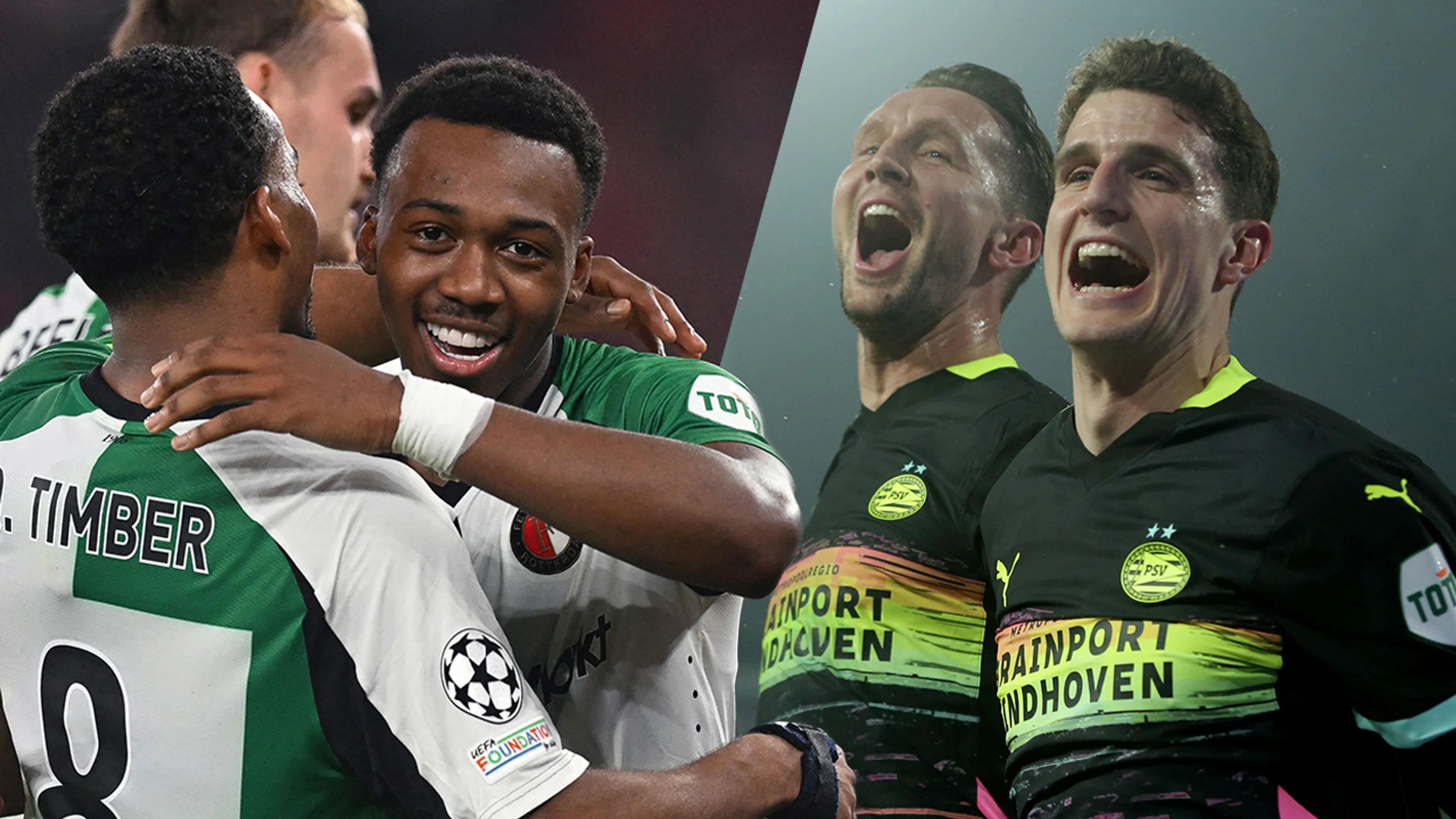Champions League-loting: Feyenoord tegen AC Milan en PSV treft Juventus