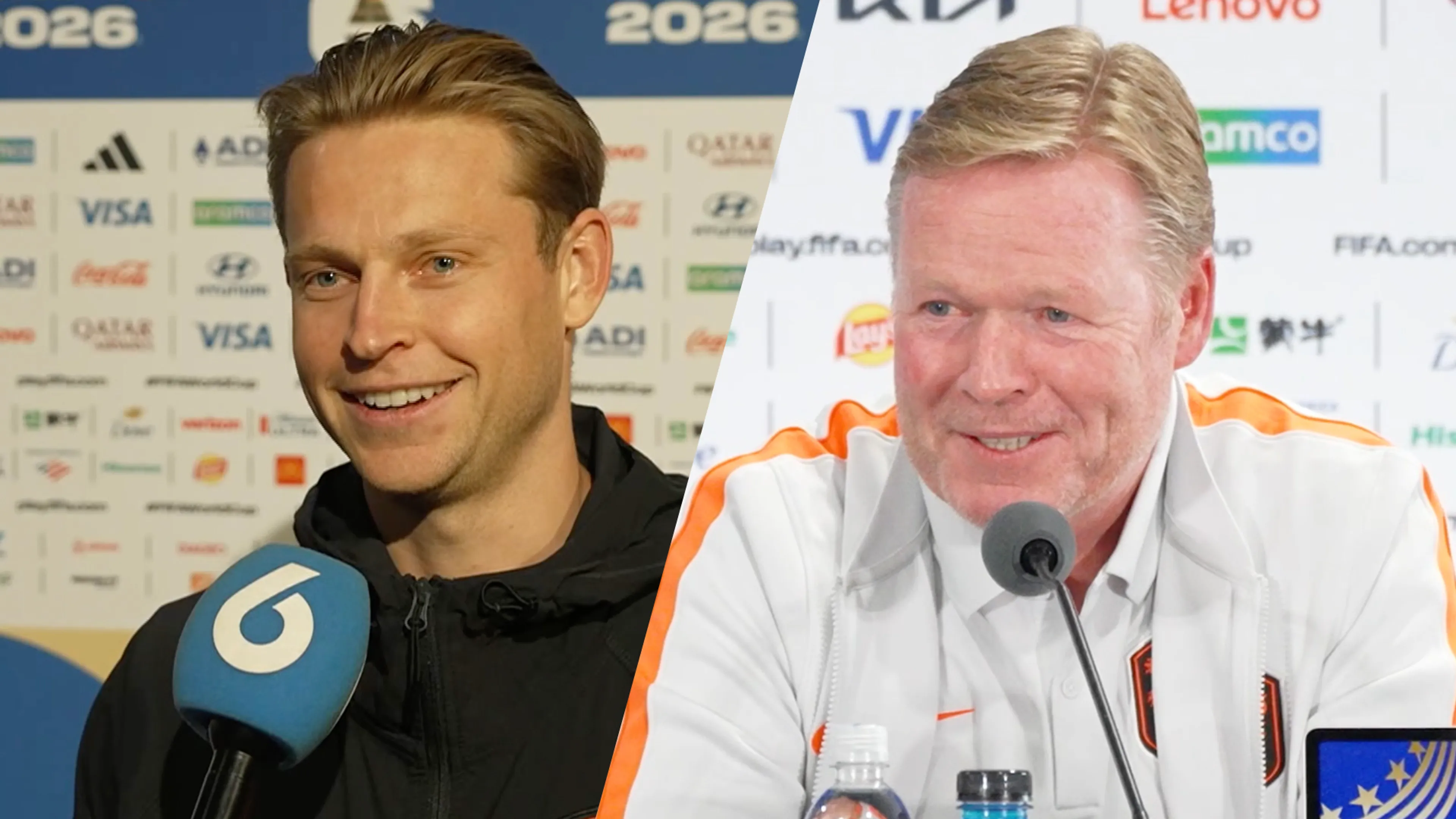 Is Ronald Koeman het eens met de Cruijffiaanse quote van Frenkie de Jong?