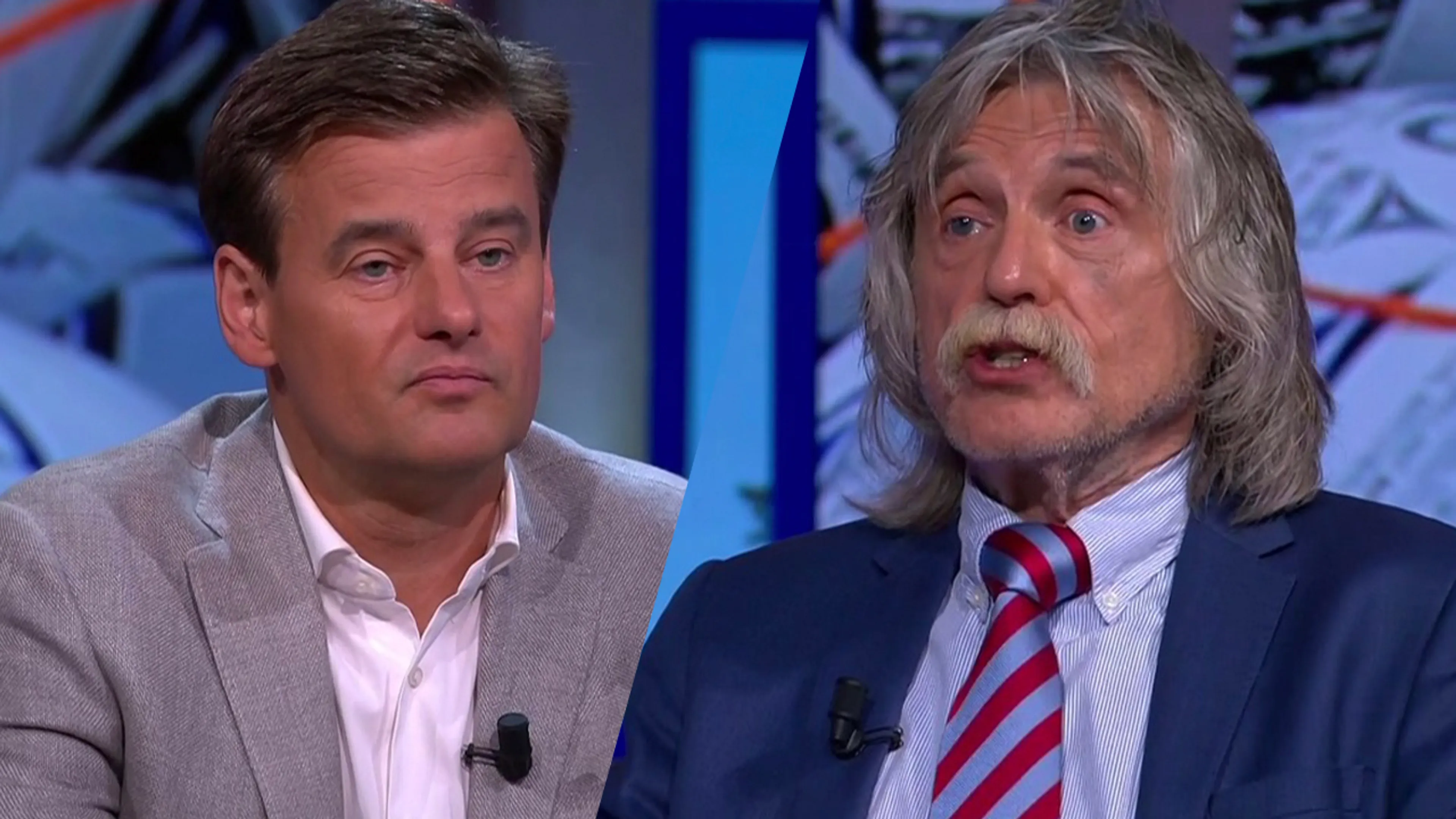 Johan tegen Wilfred: 'Je blijft zeiken omdat Cambuur je hoog zit!'