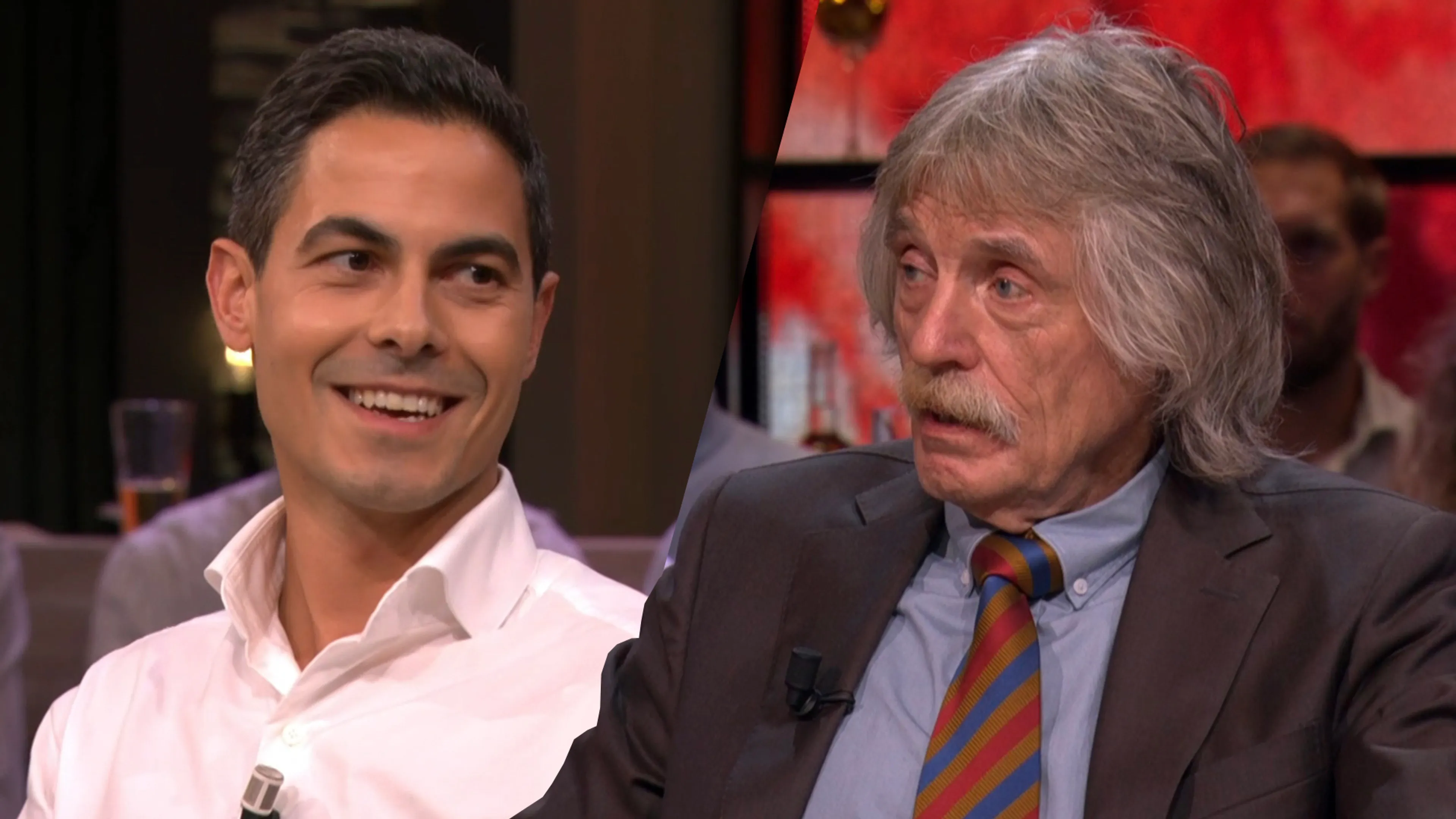 Johan Derksen verrast door clubvoorkeur Rob Jetten: 'Ben jij als Brabander niet voor PSV?'