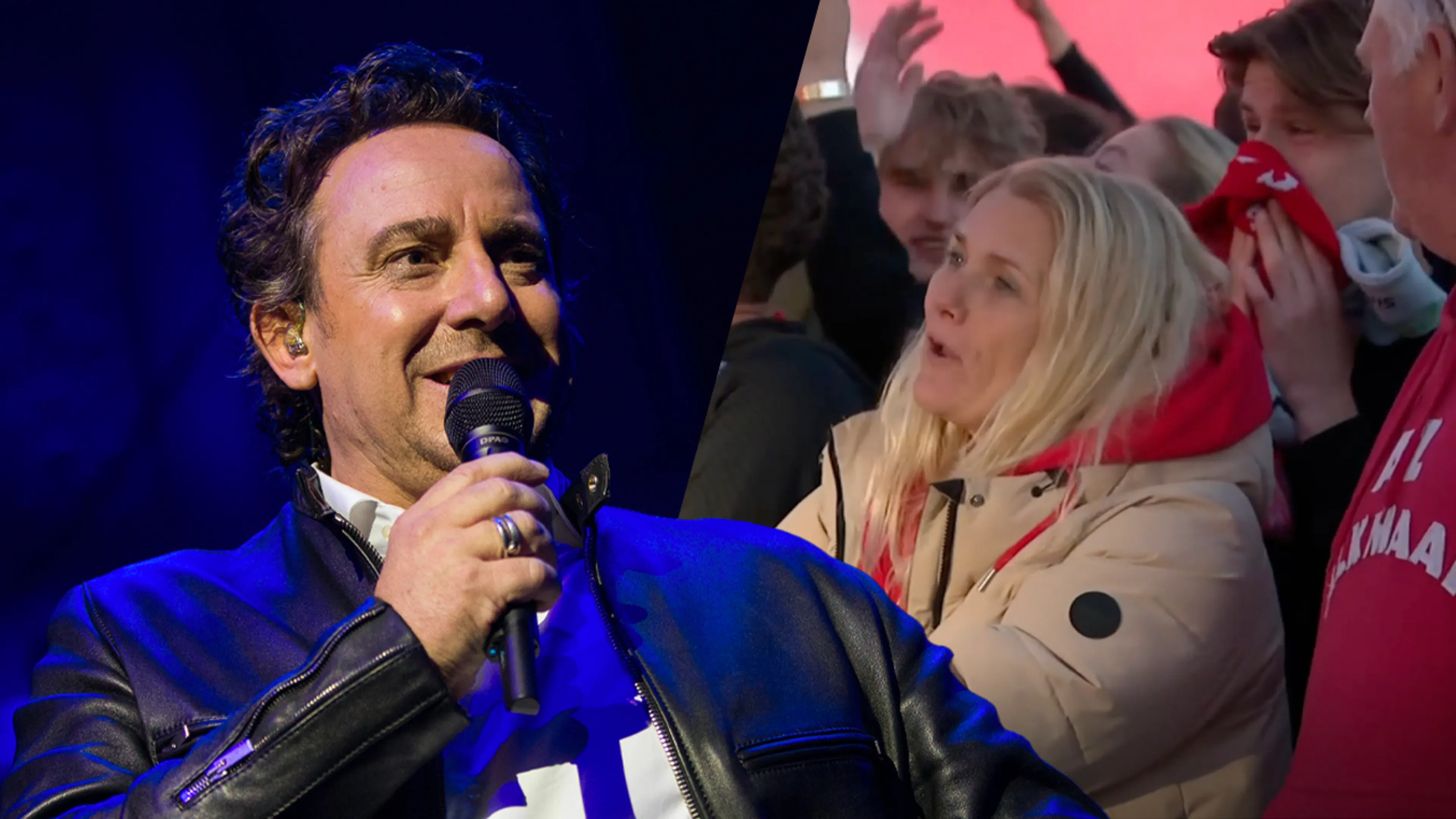 'Rood' van Marco Borsato gedraaid bij bekerhuldiging AZ