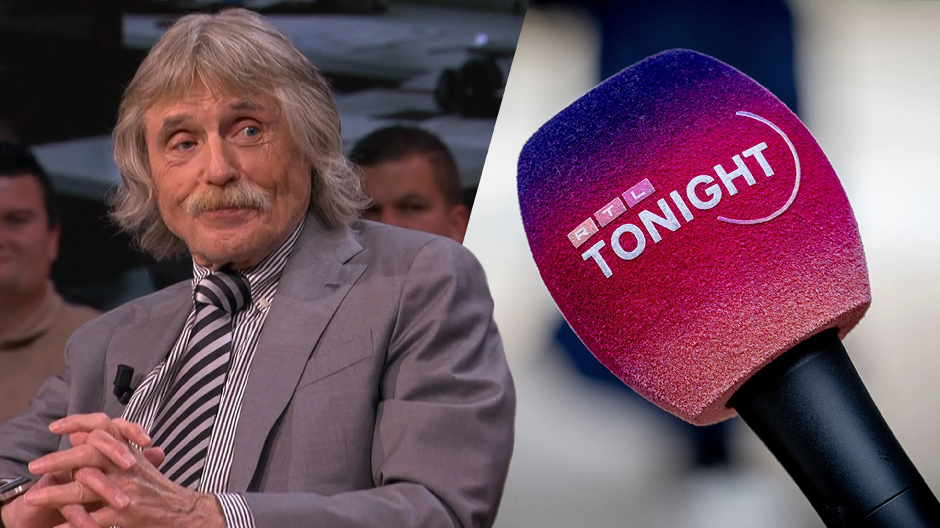 Johan Derksen wil RTL Tonight-duider bij Vandaag Inside: 'Zouden haar graag hier aan tafel hebben'