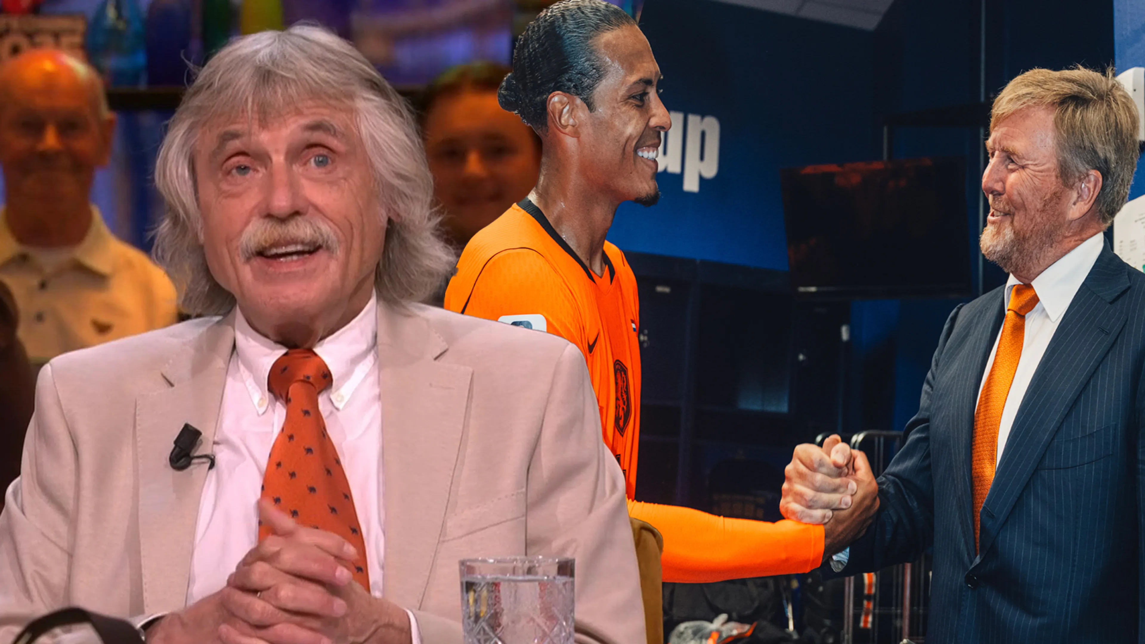 Johan Derksen lovend over koning Willem-Alexander: 'Waarom kan hij niet altijd zo zijn?'
