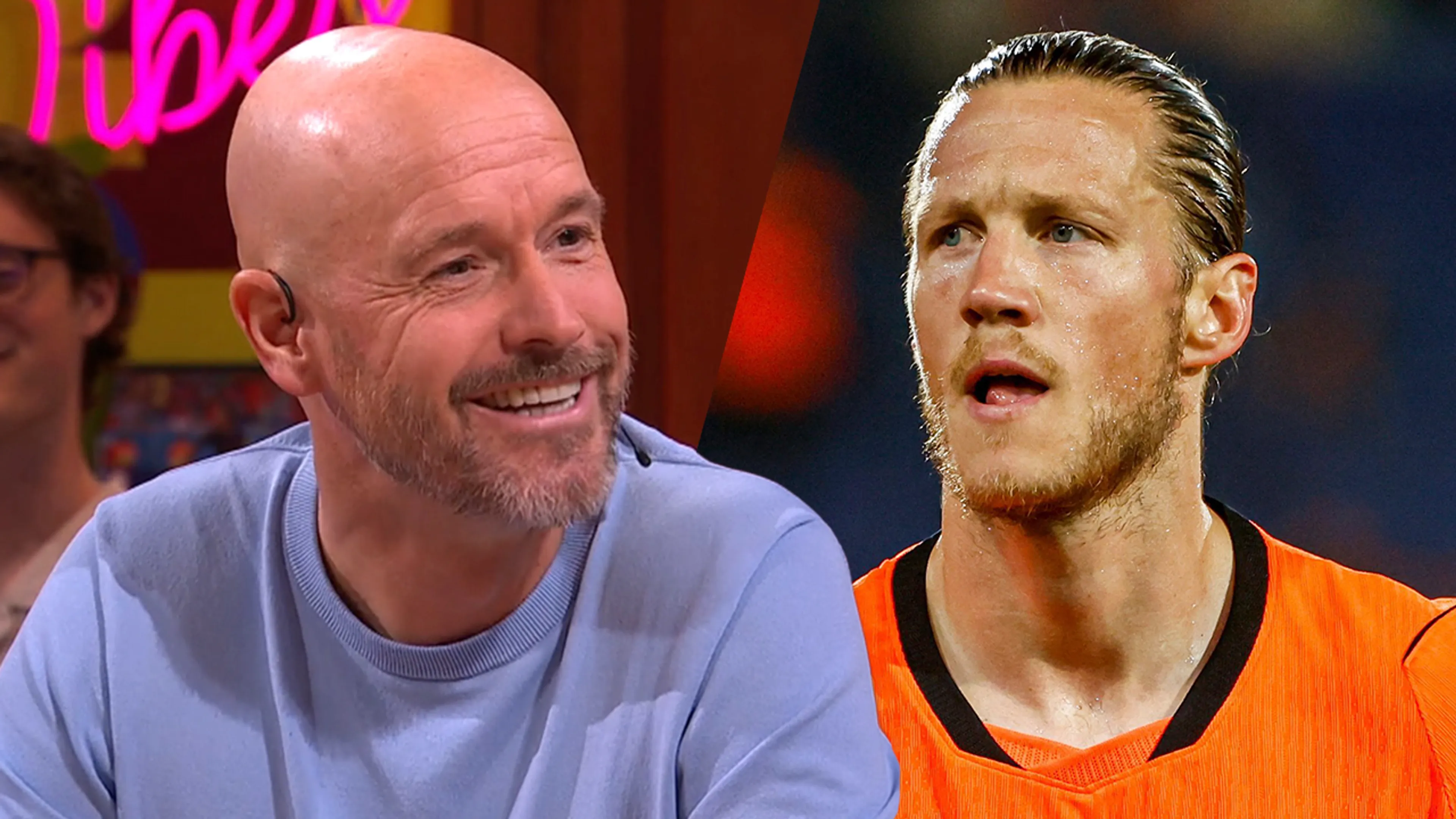 Ten Hag kan lach niet onderdrukken na vraag over Weghorst: 'Is FC Twente geïnteresseerd?'