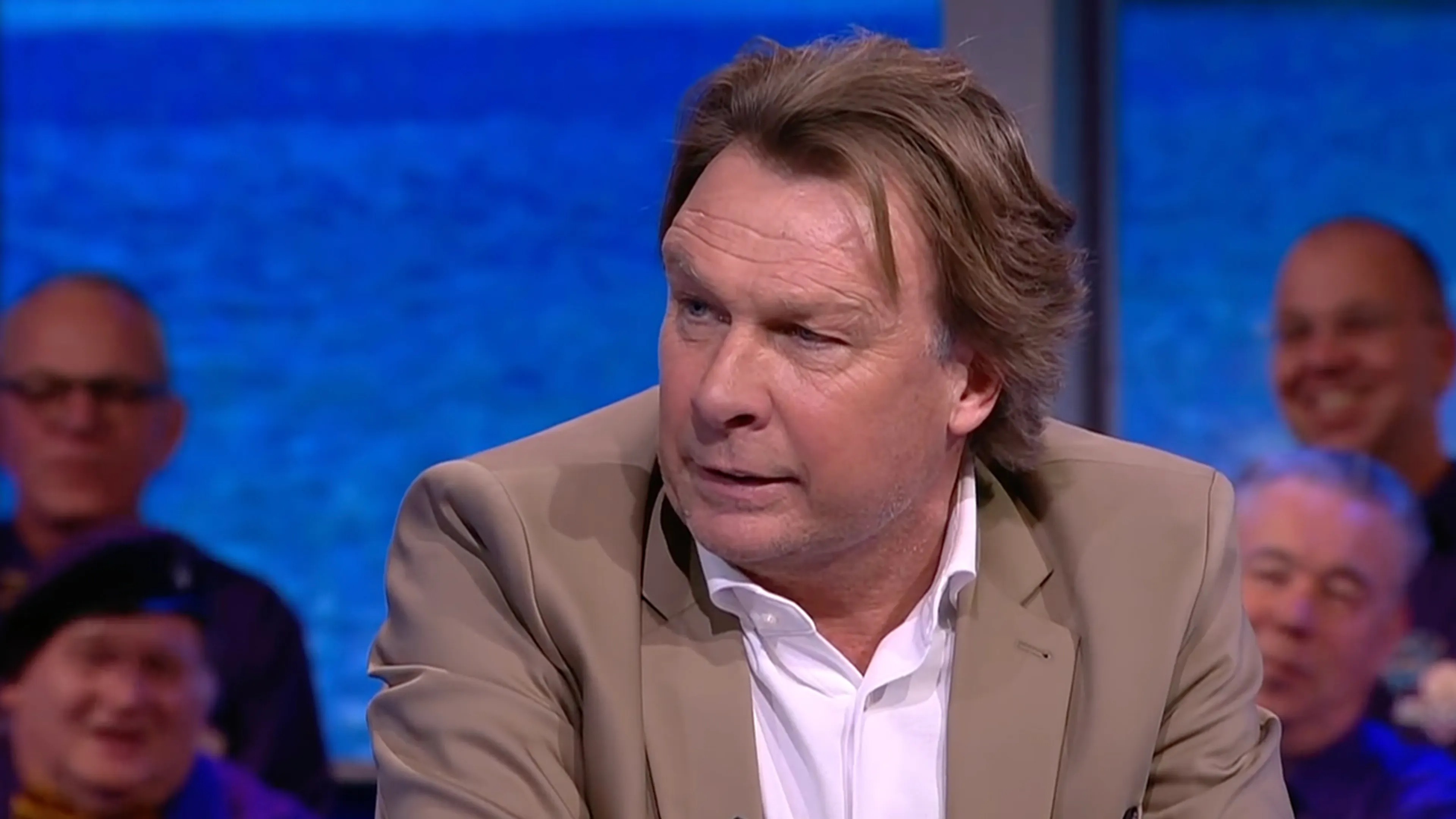 Hansie maakt leuke (ingestudeerde) grap