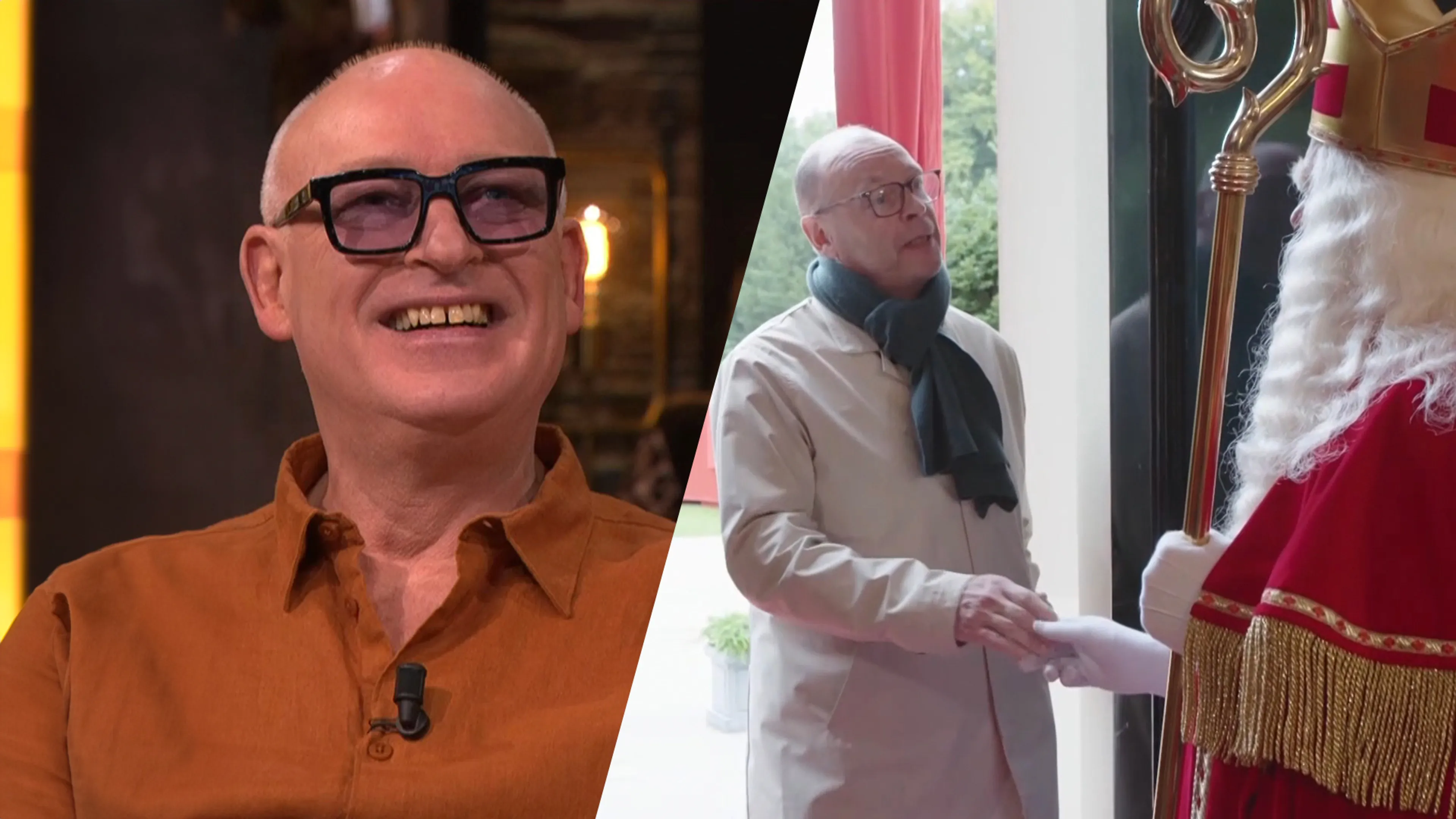 René van der Gijp geniet van Directeurtje in Sinterklaasjournaal: 'Is toch leuk, man!'
