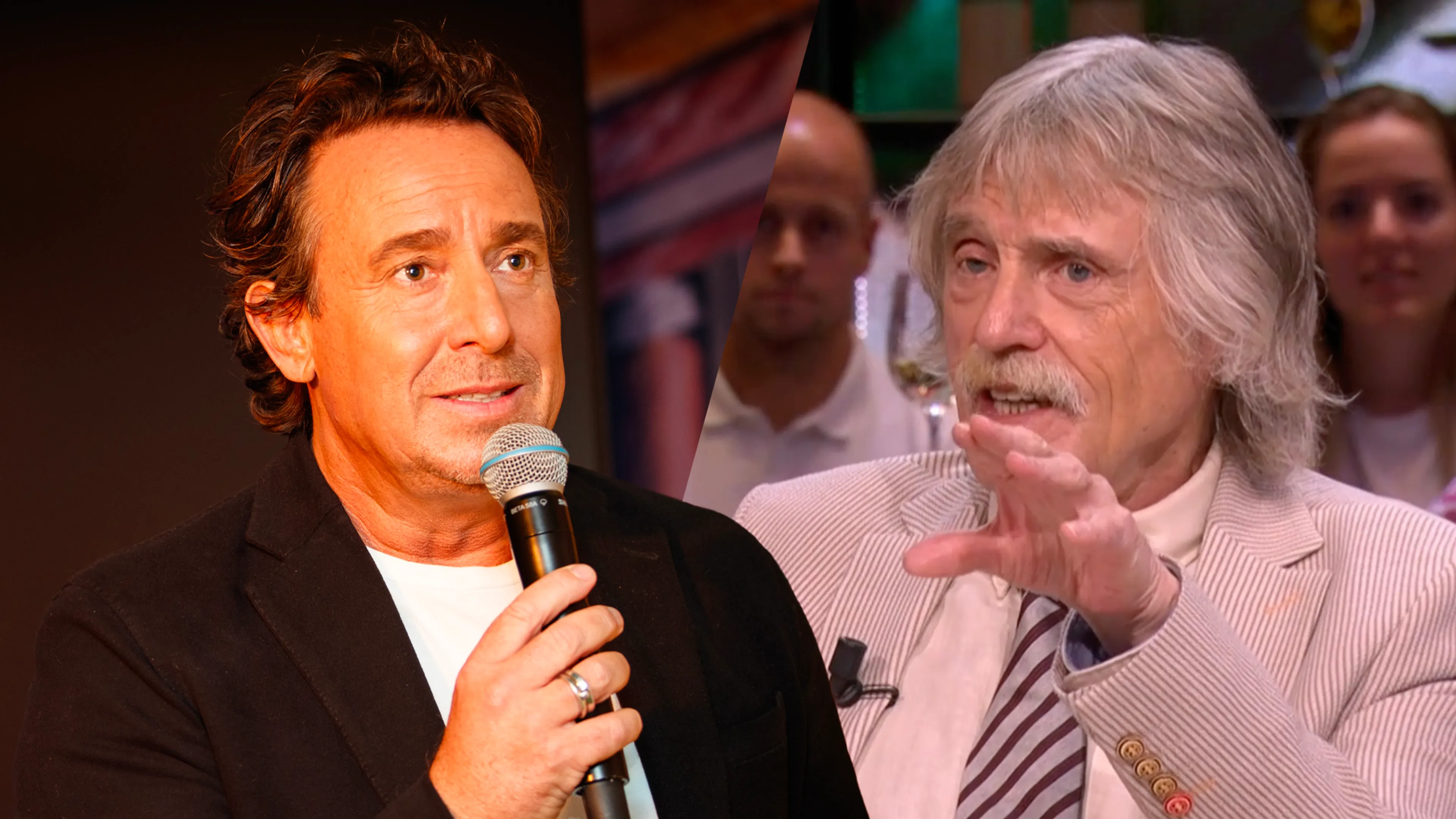 Johan Derksen sprak met Job Knoester: 'Eigenlijk ziet het er voor Marco Borsato heel zwaar uit'