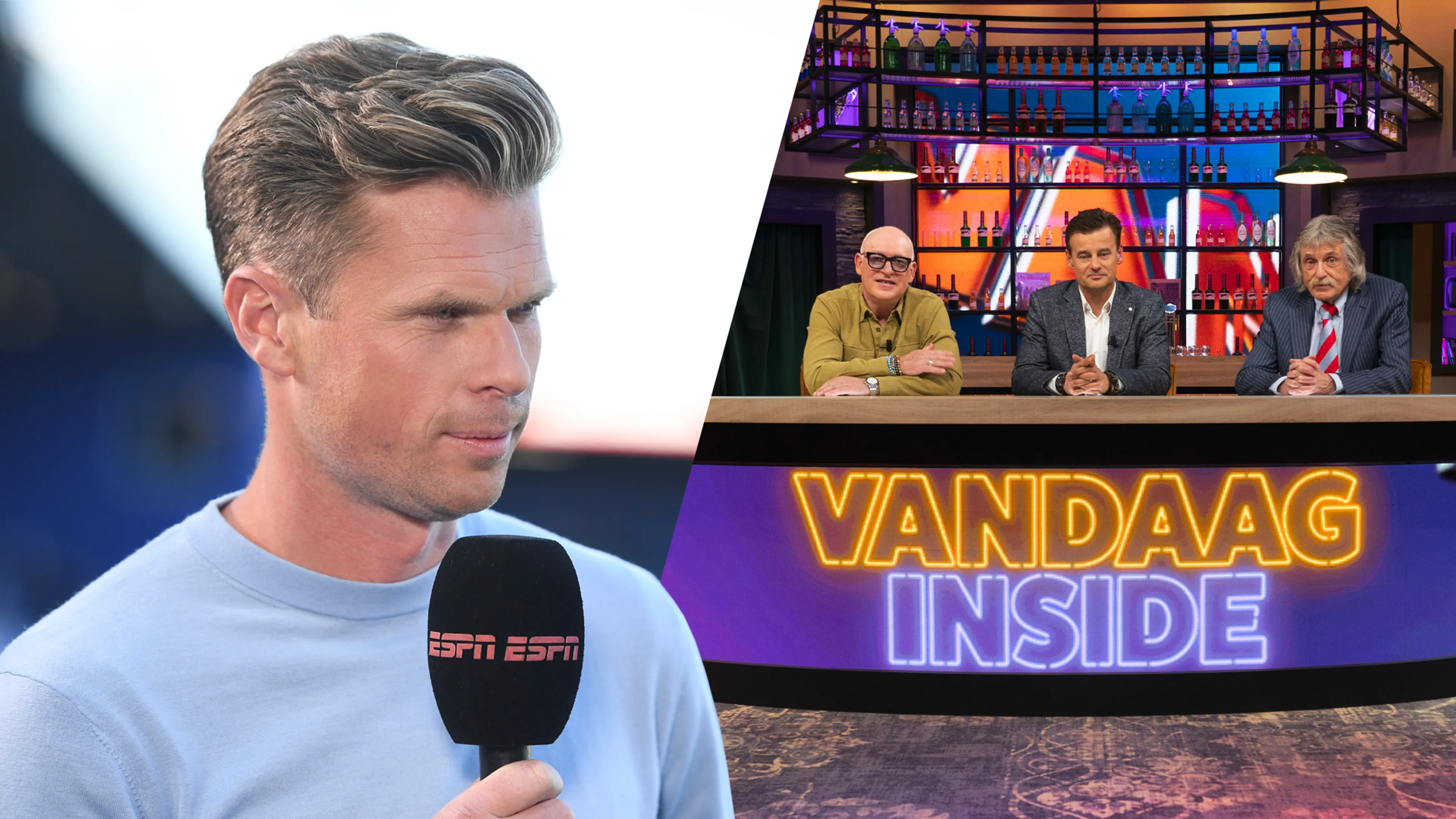 Luijckx wil niet vergeleken worden met Johan en René: ‘Als voetbalanalisten neem ik dat niet zo serieus’