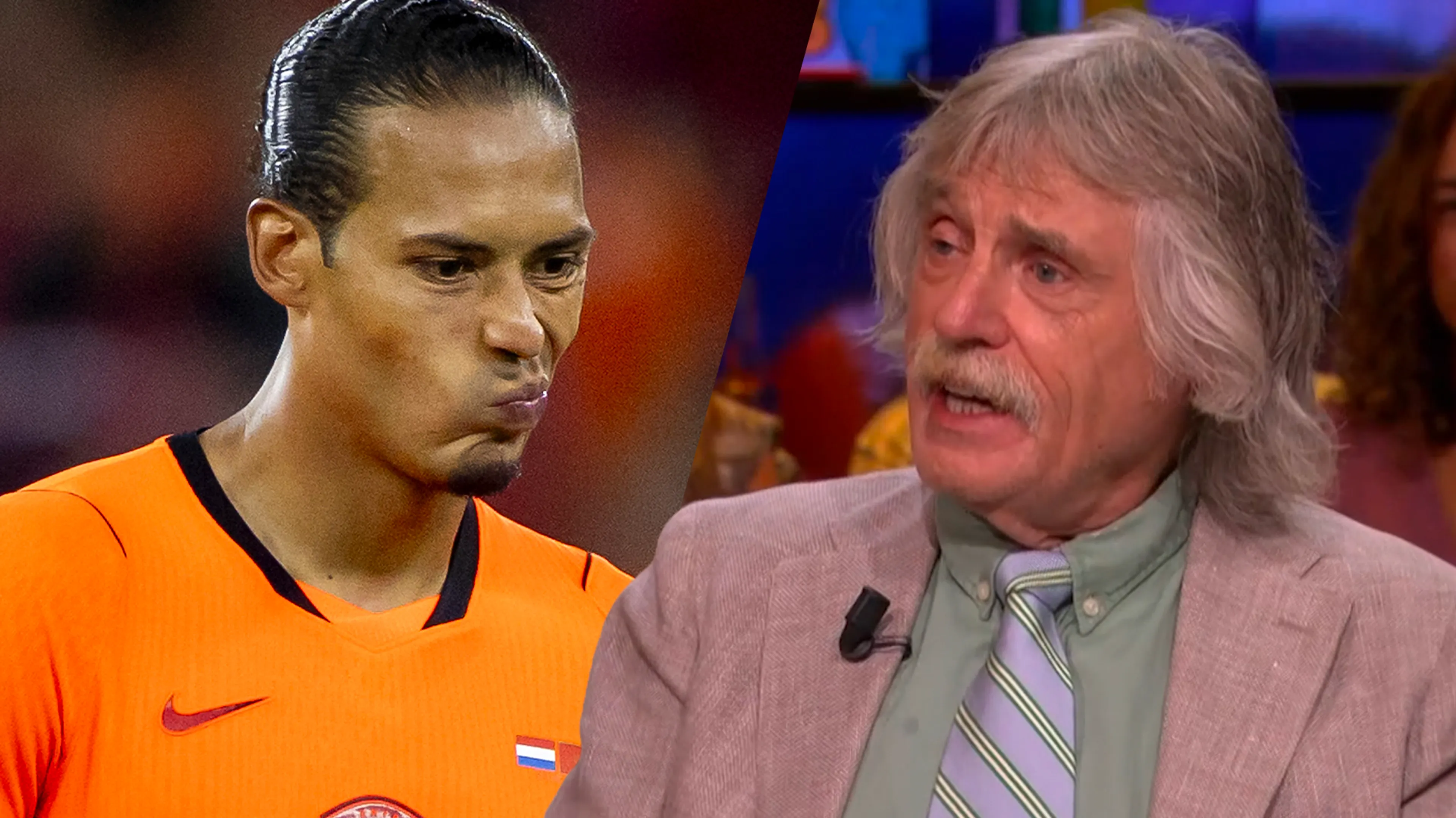Johan Derksen haalt na uitschakeling Oranje uit naar Virgil van Dijk: 'Een pseudo-leider!'