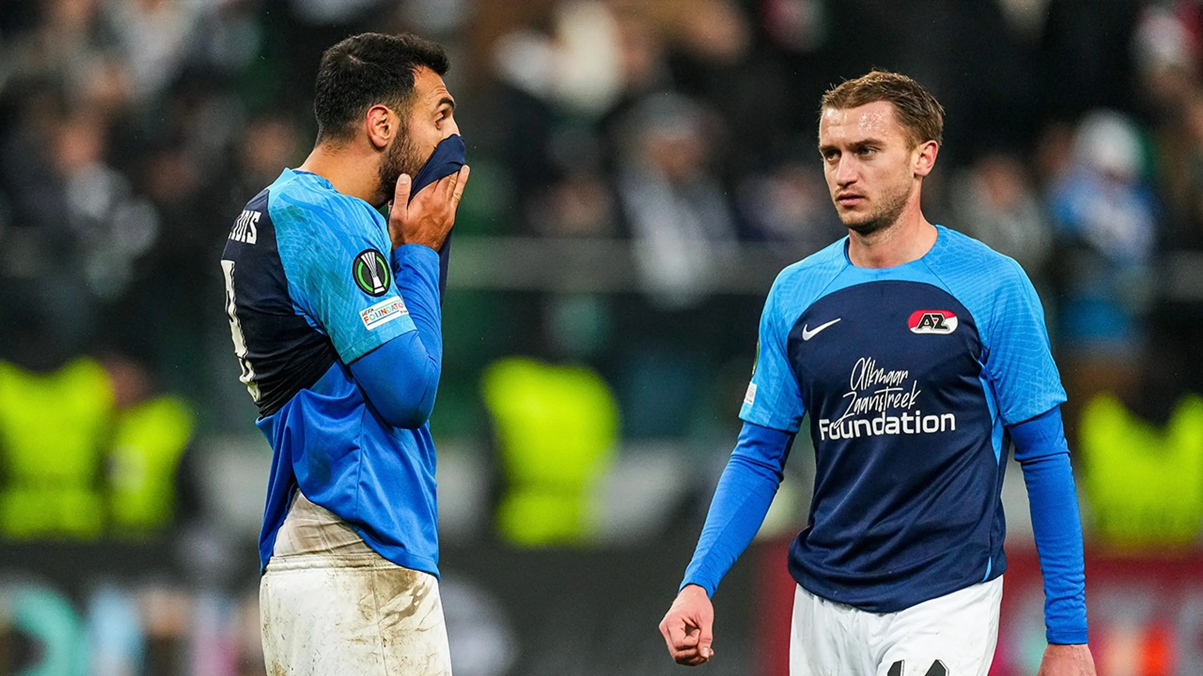 SAMENVATTING: Legia Warschau - AZ (Groepsfase Conference League)