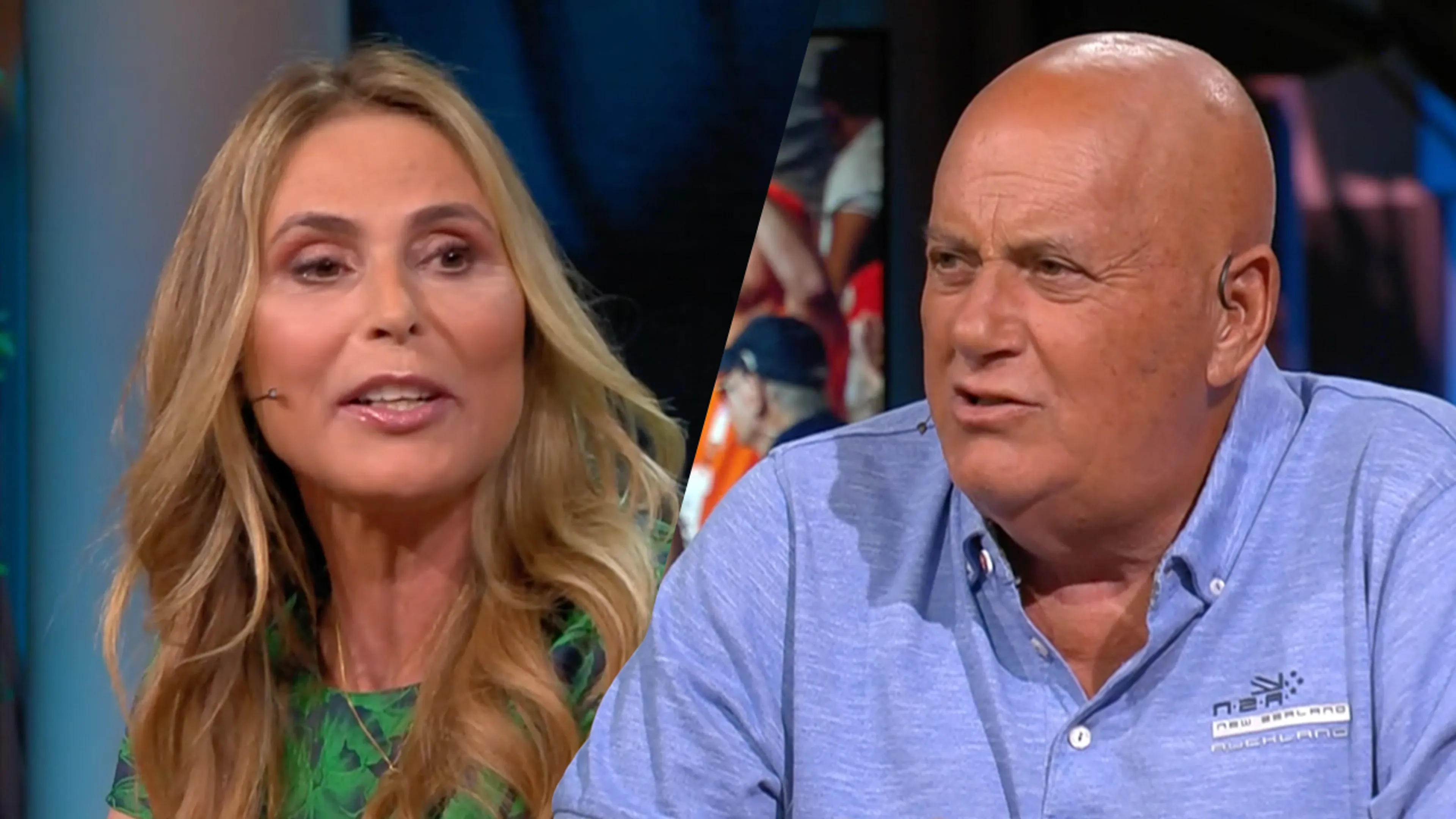 Heleen van Royen en Jack van Gelder zijn het oneens: 'Dat is toch een andere discussie?!'
