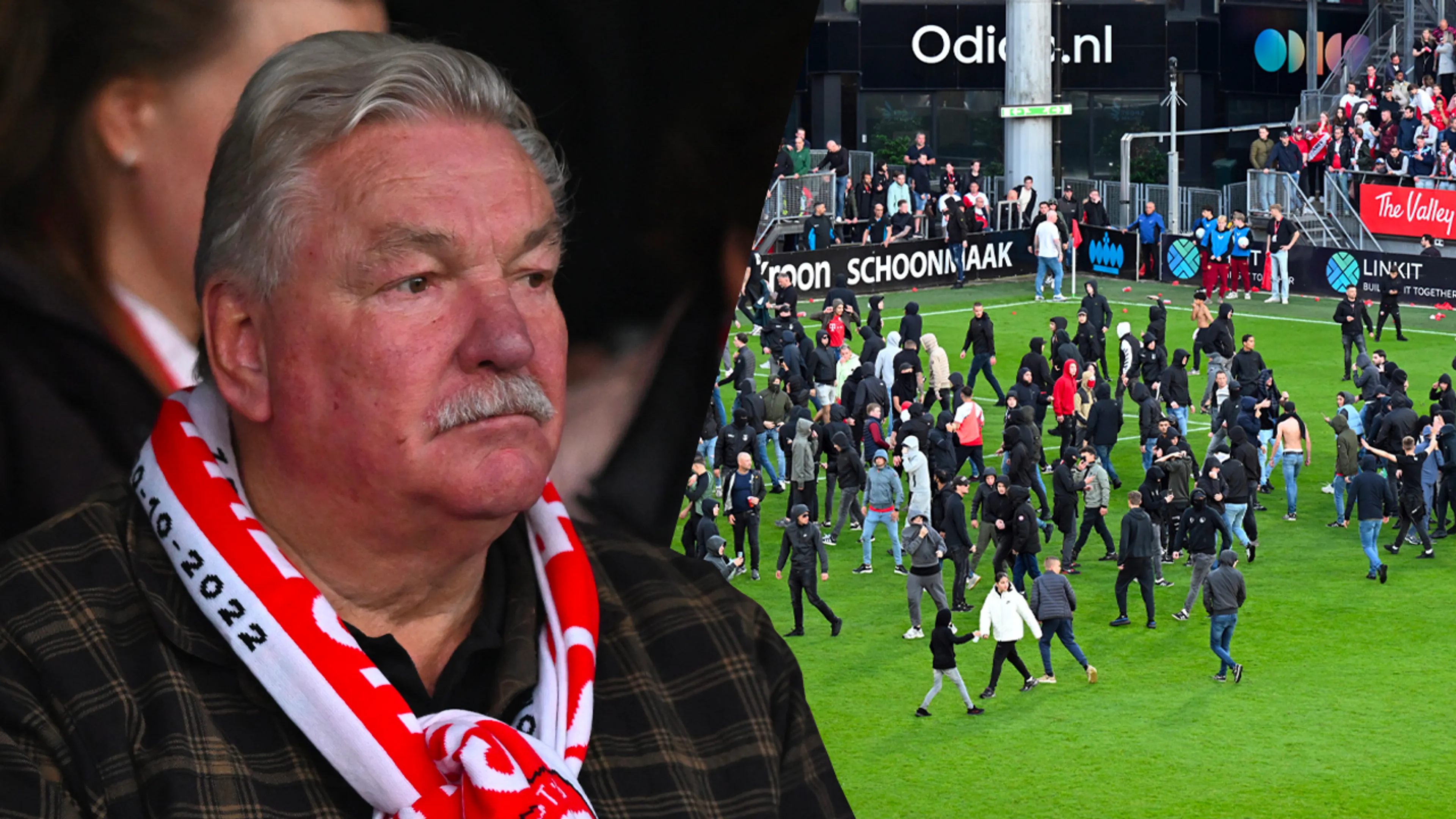 Van Seumeren over thuiswedstrijd zonder publiek na rellen: 'De maatregelen zijn buitenproportioneel'