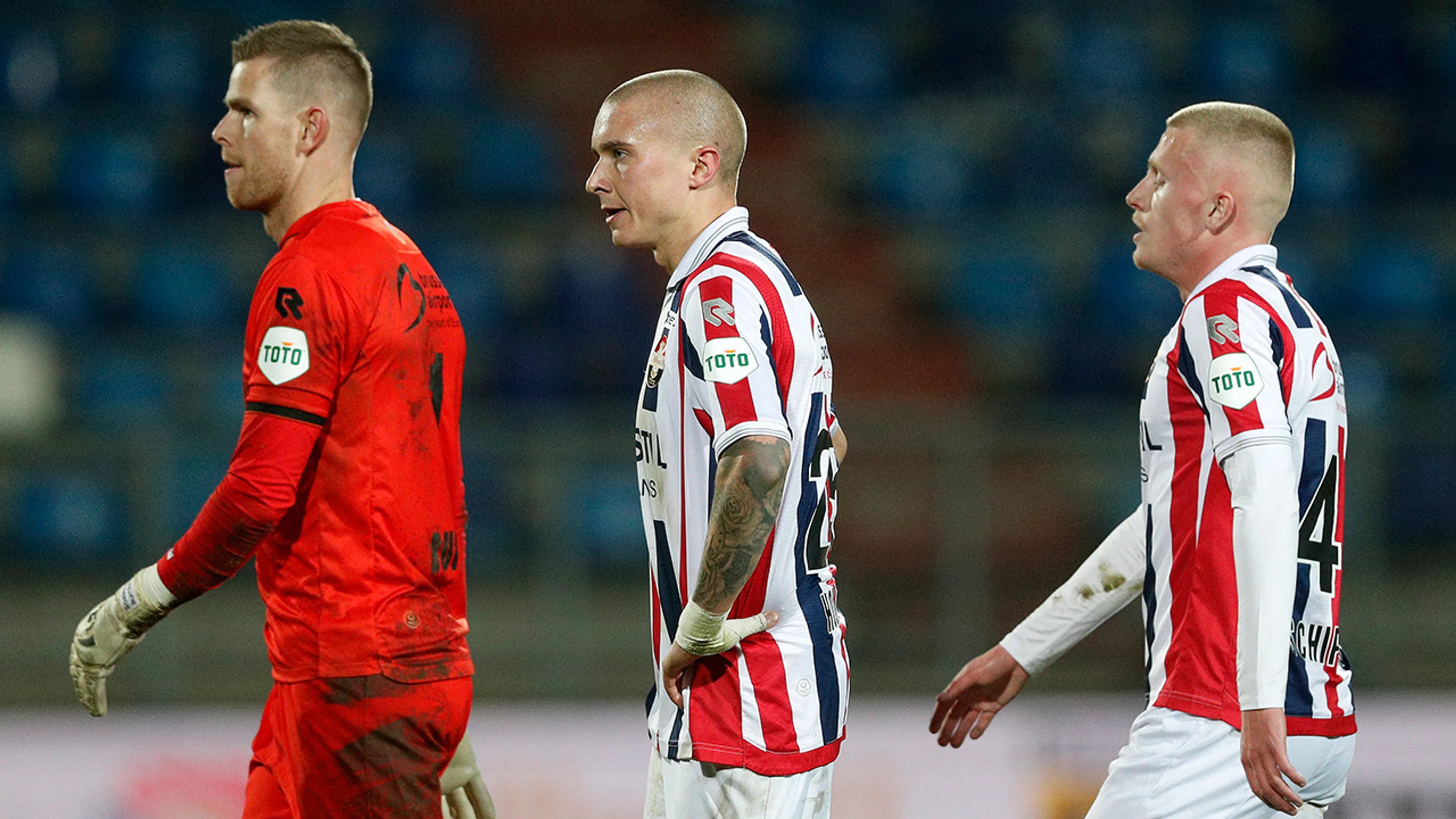 Willem II verliest ook in de beker thuis van Vitesse