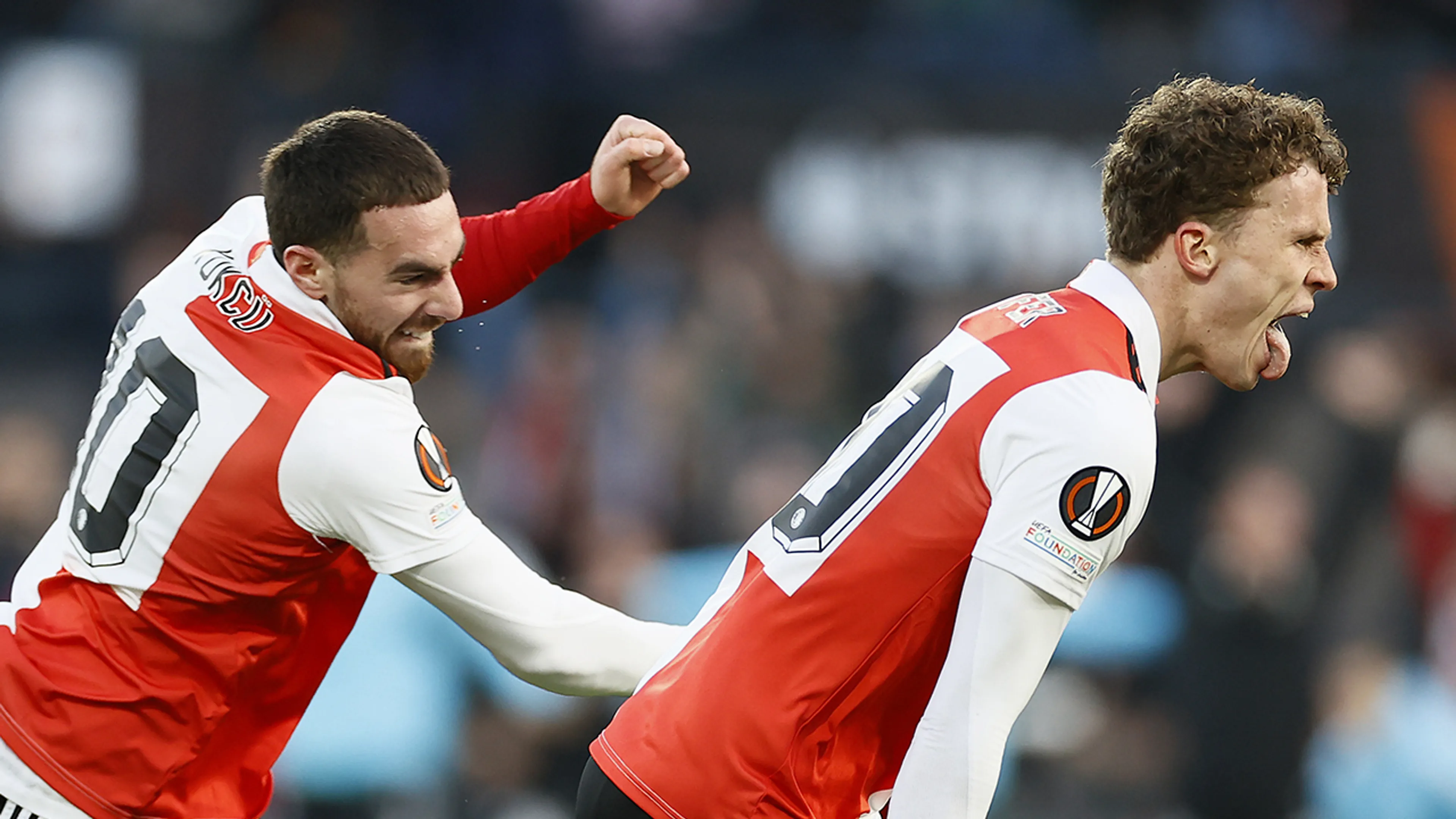Feyenoorders Wieffer en Kokcü genomineerd voor individuele Europa League-prijzen