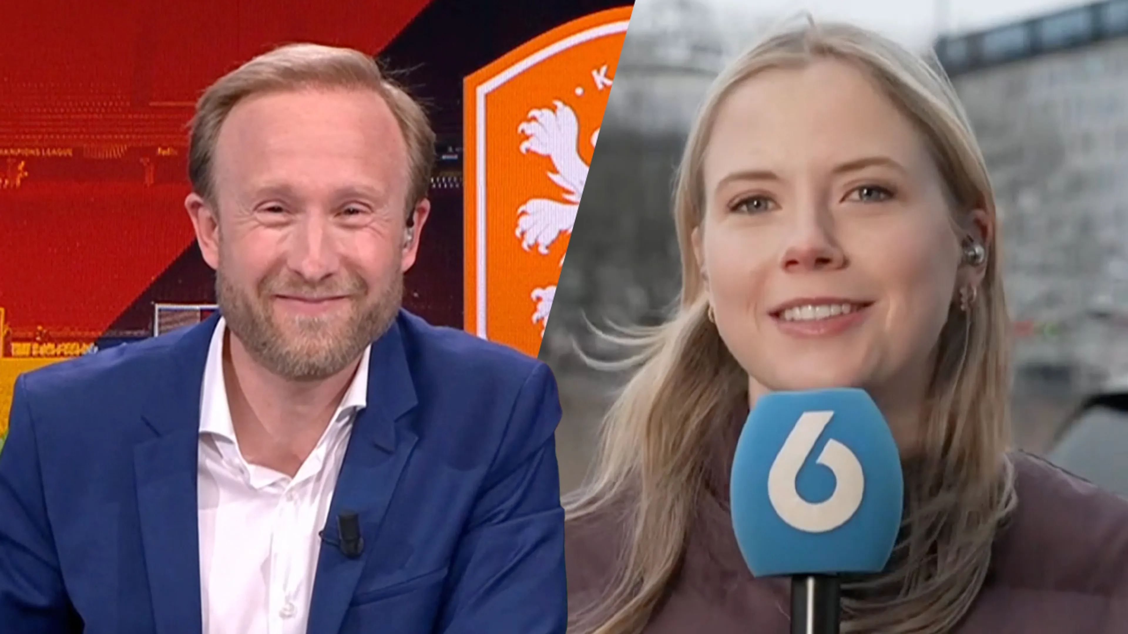 Video: Raymond Mens debuteert als presentator en krijgt complimenten van Noa Vahle