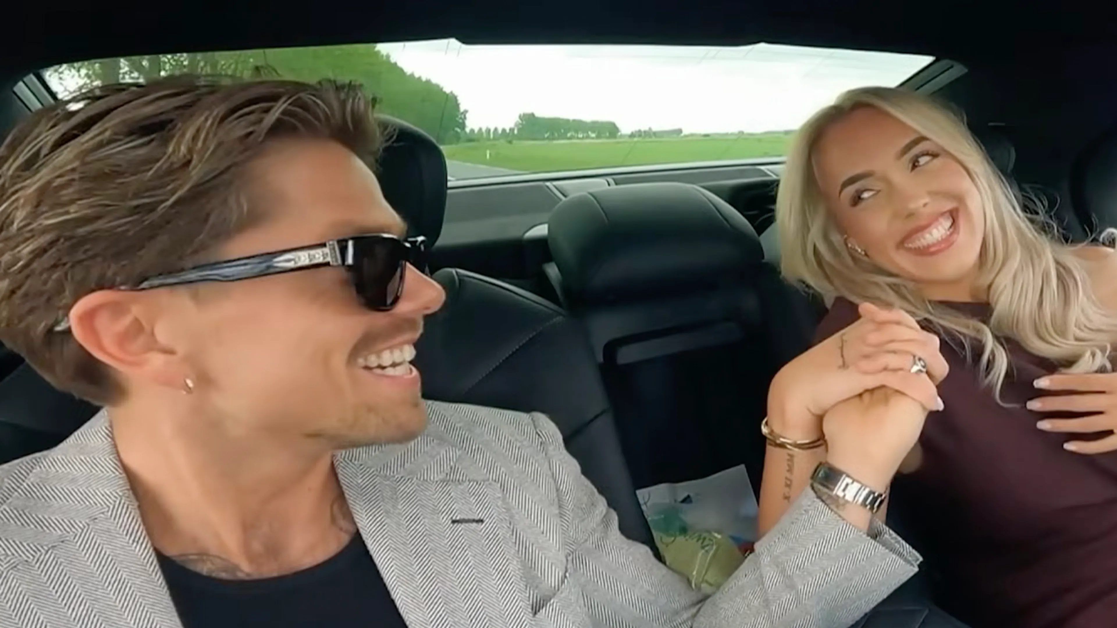 André Hazes tegen vriendin Noa: 'Jij bent perfecte combi tussen chique vrouw en lekker pornowijf!'