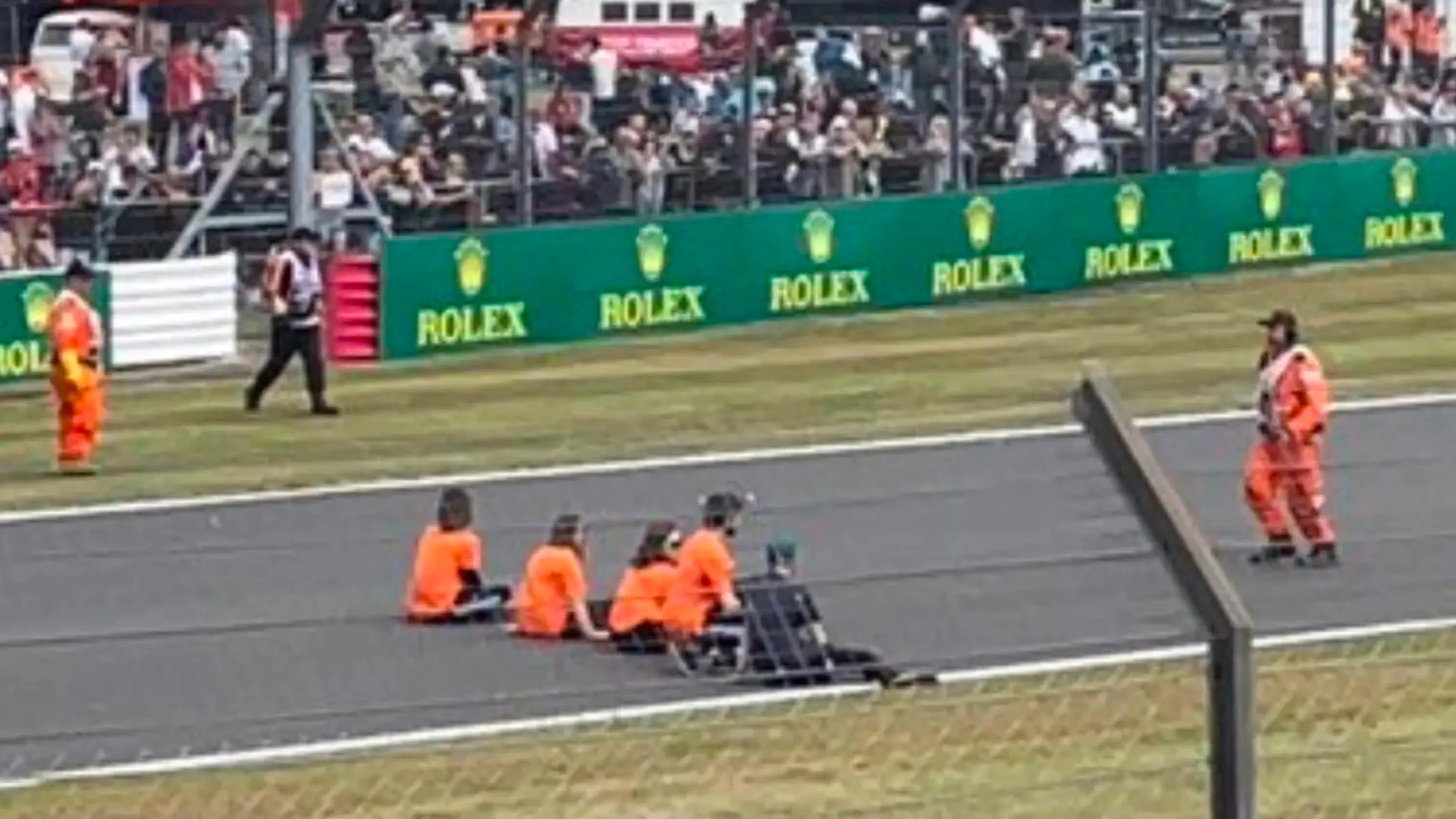 Formule 1 vreest opnieuw voor protestactie klimaatactivisten op circuit Silverstone