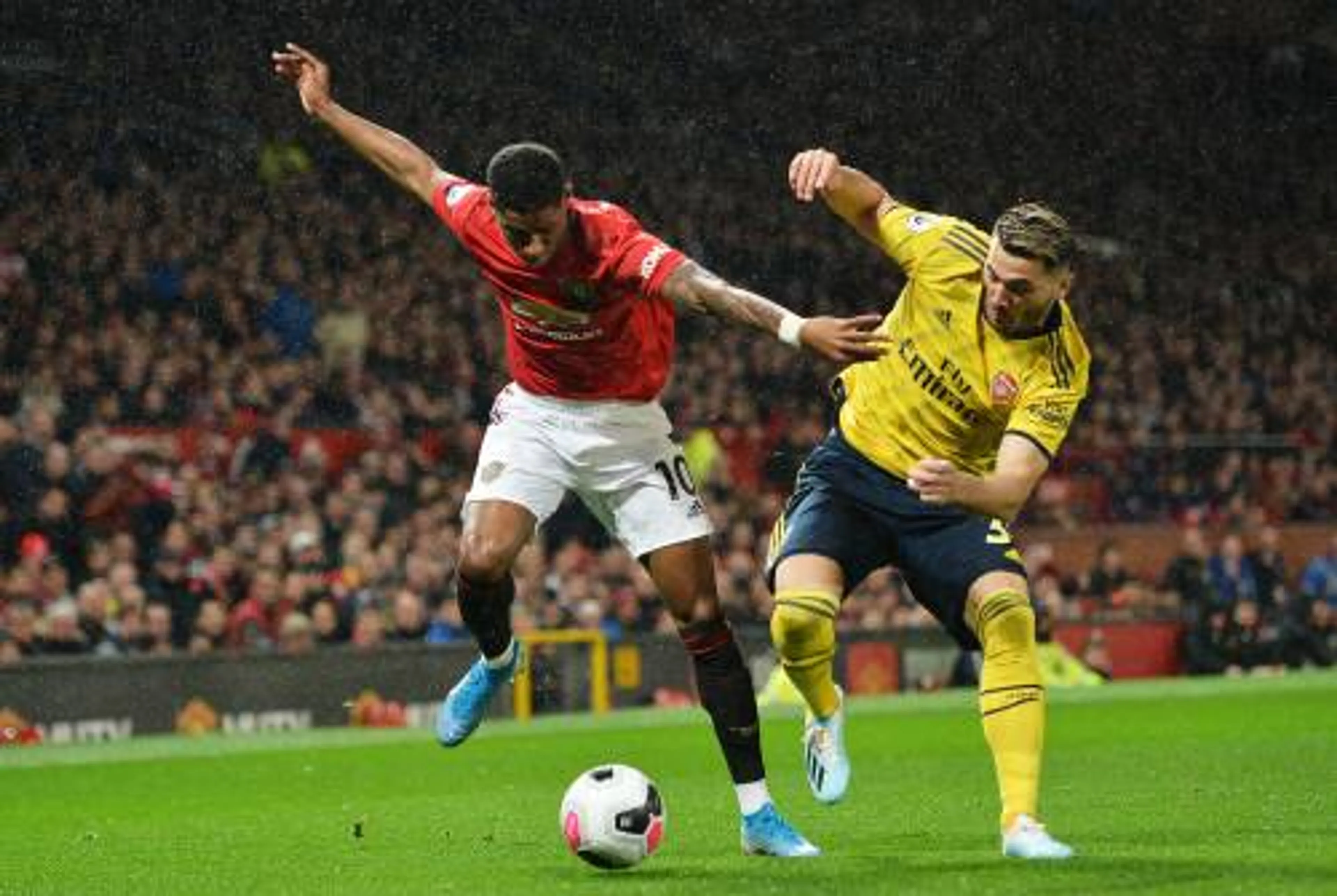 United en Arsenal spelen gelijk in Manchester