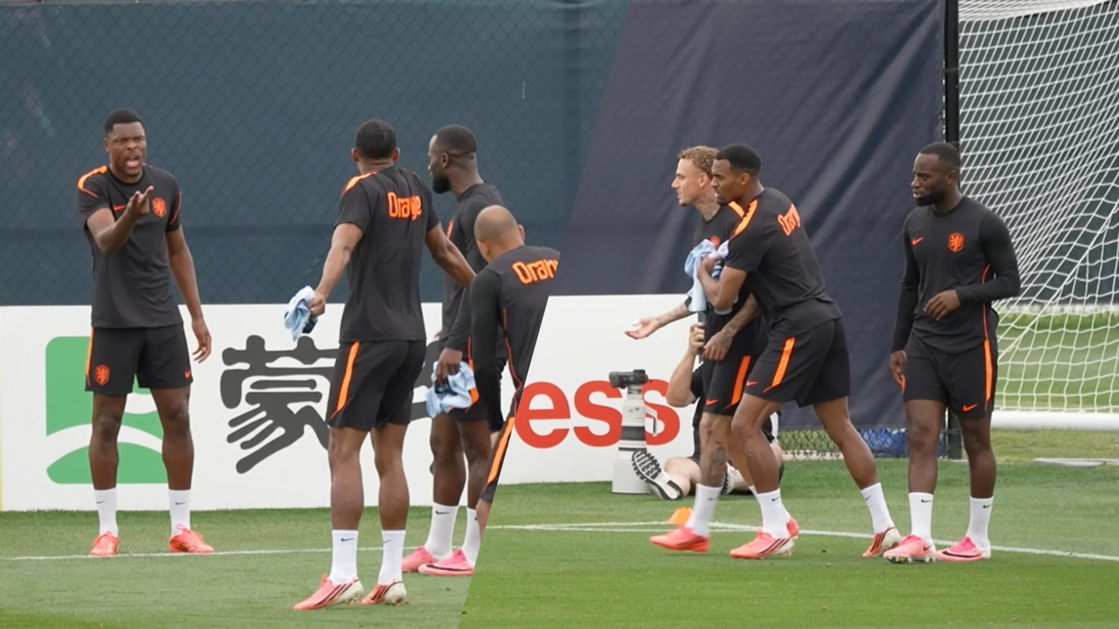 Video: verhitte rondo bij Oranje: felle discussie tussen Dumfries, Gravenberch, Geertruida en Lang!