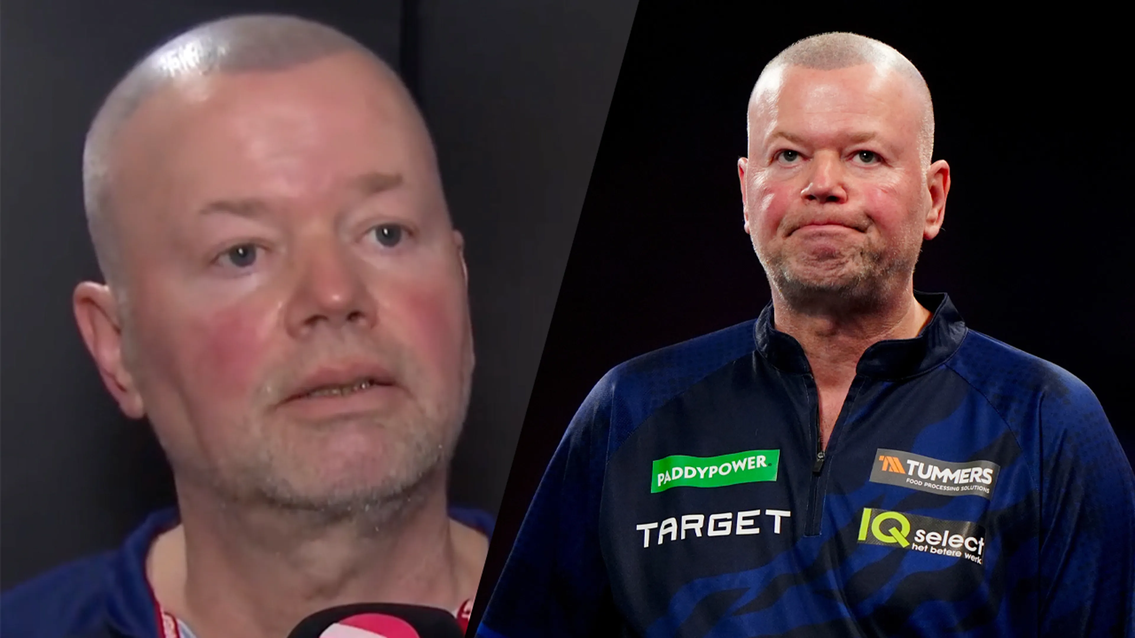 Van Barneveld reageert op uitschakeling op WK Darts: 'Afvragen hoe dit verder moet'