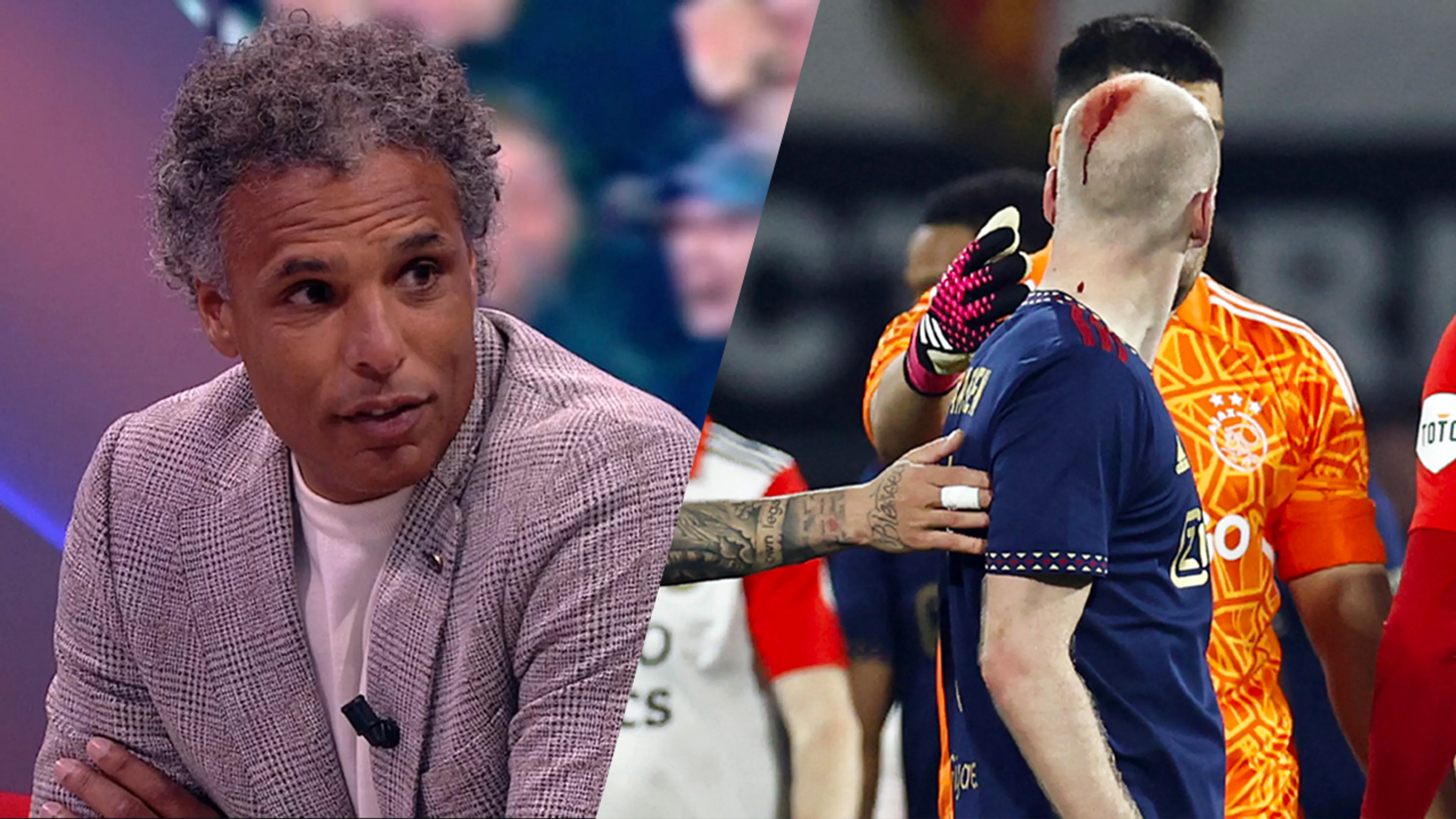 Van Hooijdonk twijfelt over wissel Klaassen in De Kuip: 'Het was geen baksteen, hè'