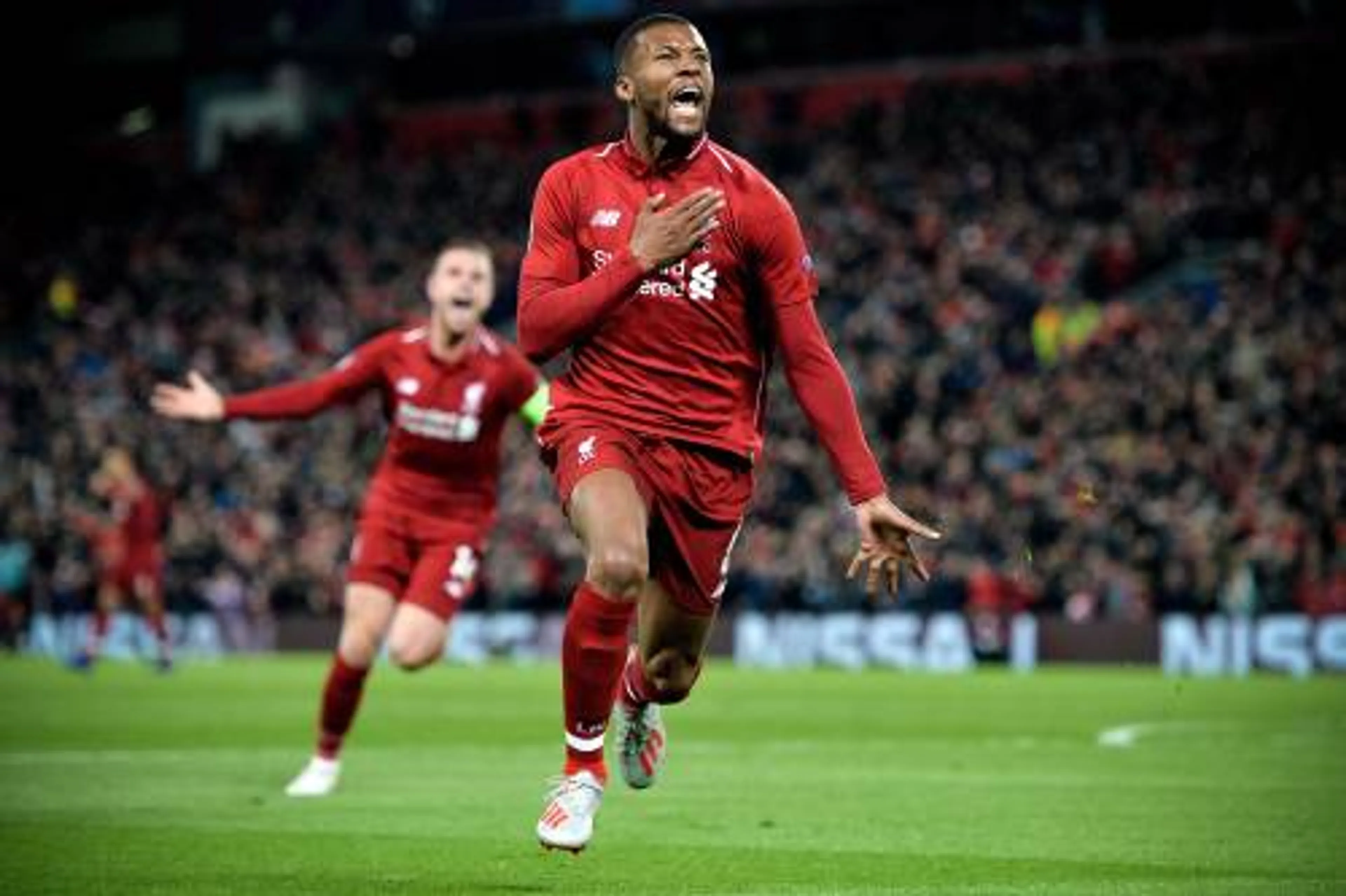 Invaller Wijnaldum zorgt voor unicum