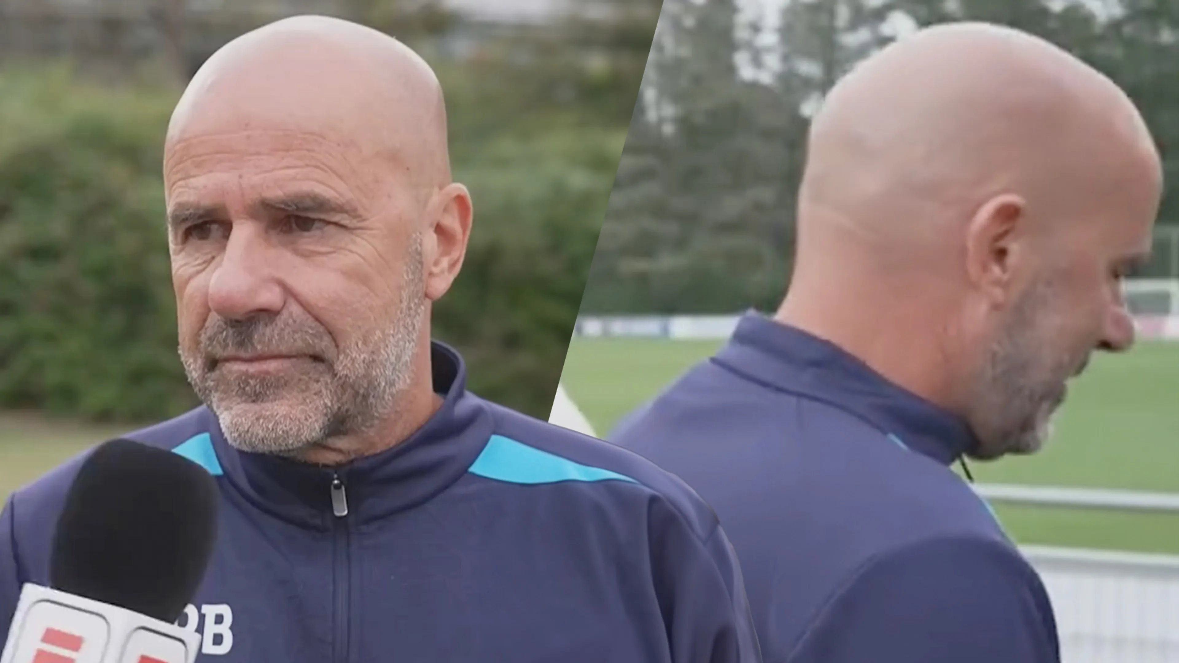 Peter Bosz loopt wéér weg uit interview na vraag over Oranje: 'Ik wil er helemaal niks over zeggen'