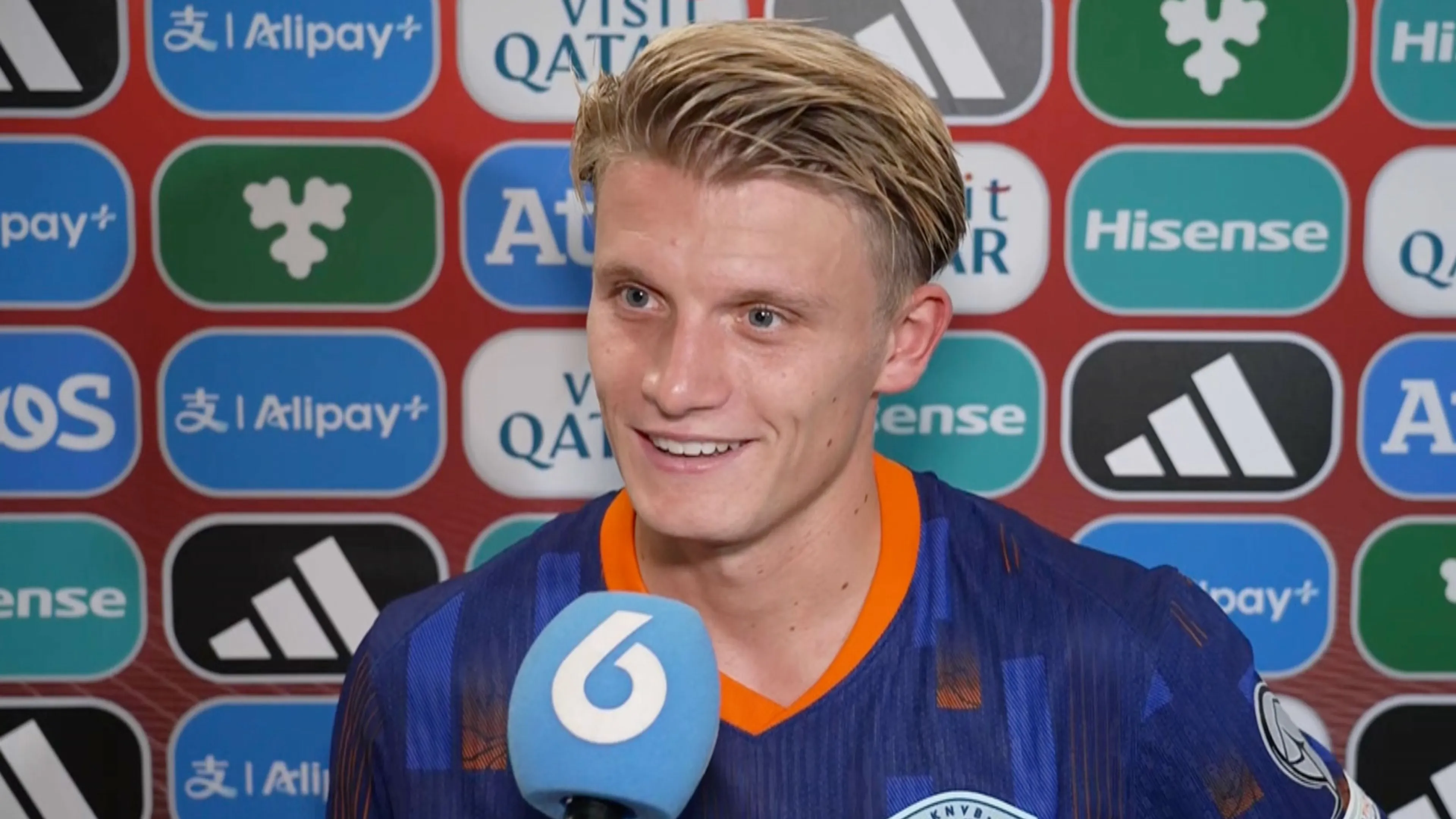 Steijn na debuut in Nederlands elftal: 'Heel gaaf, ik heb er enorm van genoten!'