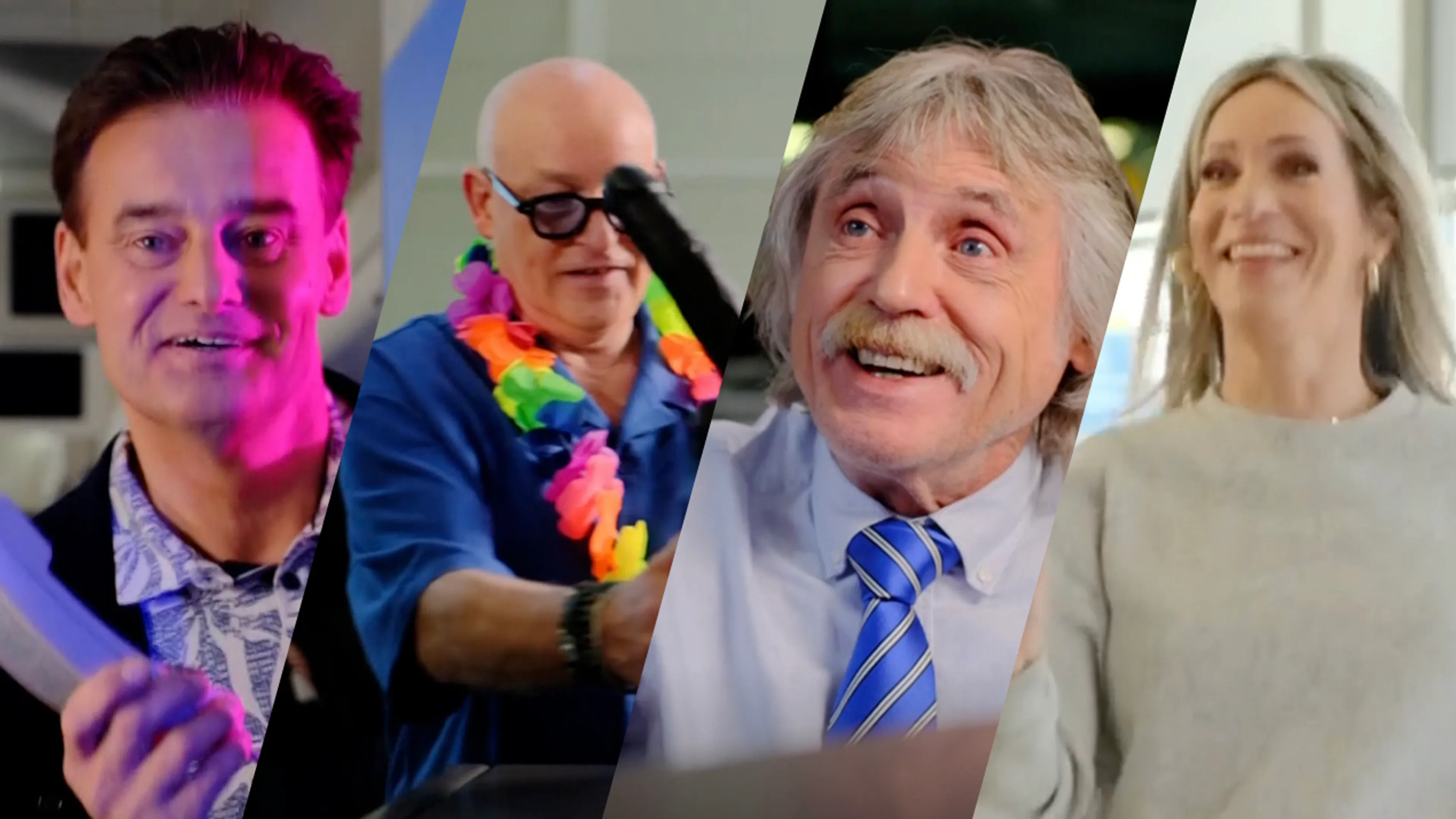 Wilfred Genee, René van der Gijp, Johan Derksen en Hélène Hendriks schitteren in Curaçao-promo!