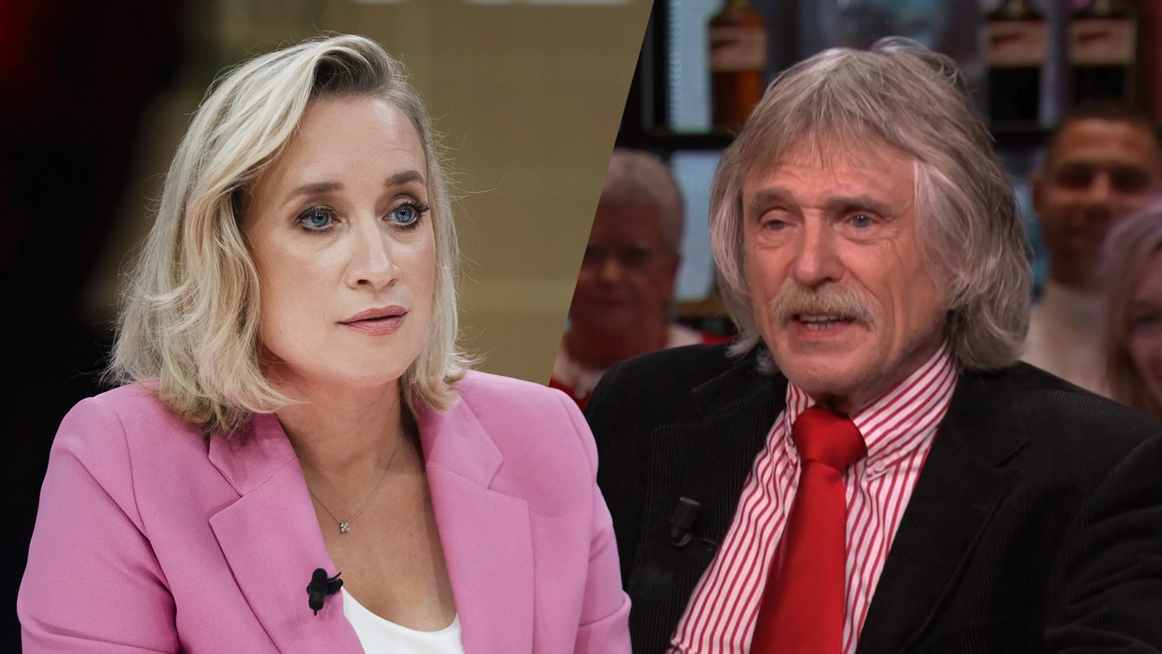 Johan hekelt Eva Jinek: 'Wat een arrogantie zeg, waar haalt ze het vandaan?!'