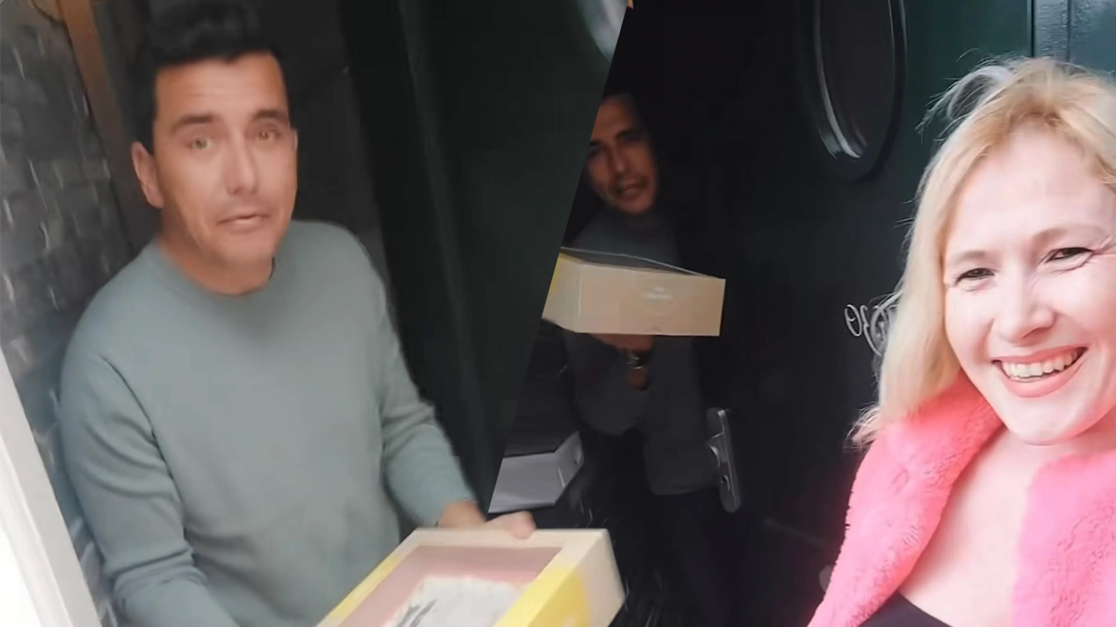 Video: Jan Smit overvallen door bijzonder welkomstcadeau van nieuwe buurvrouw